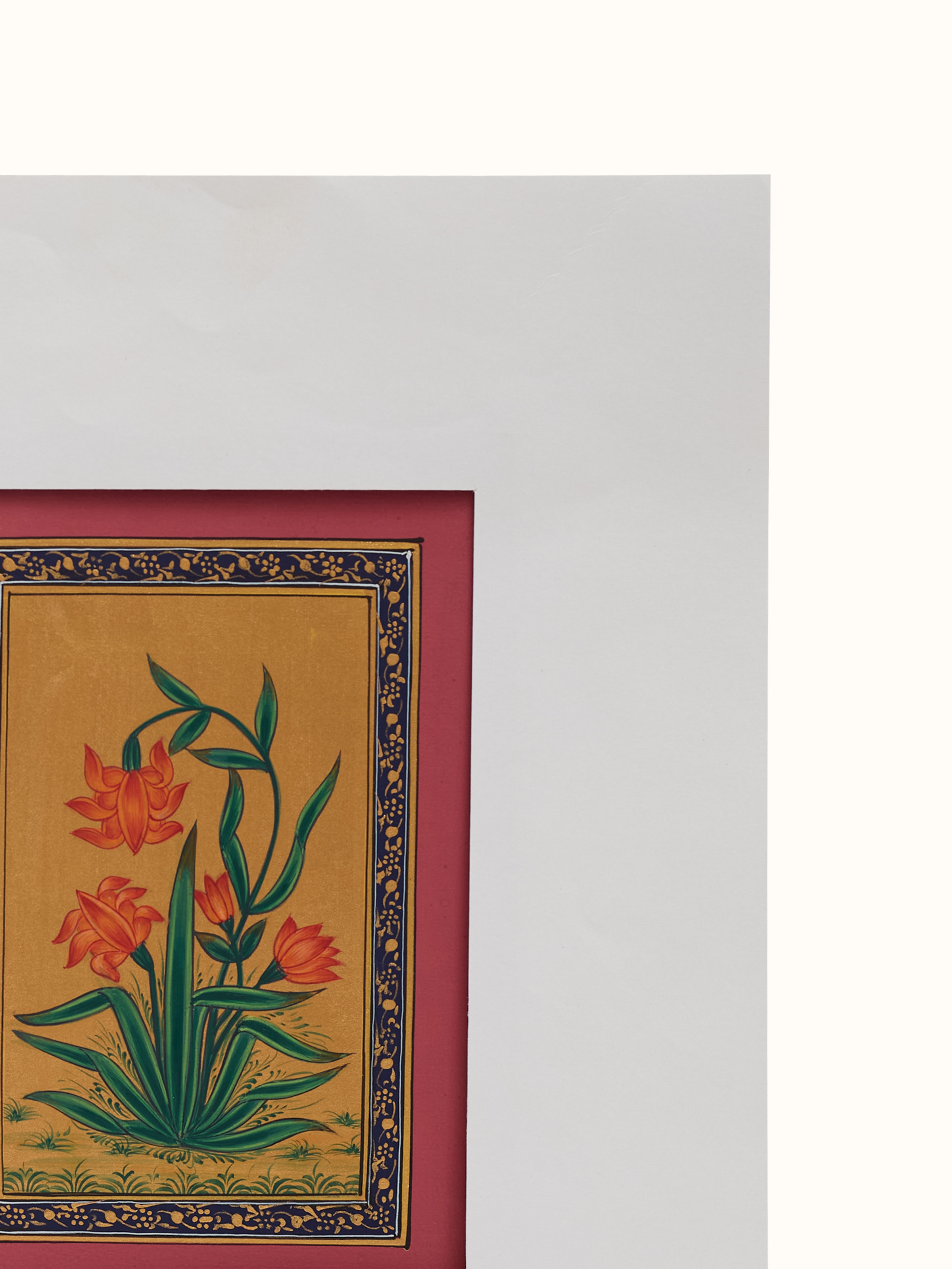 Lily Miniature Painting