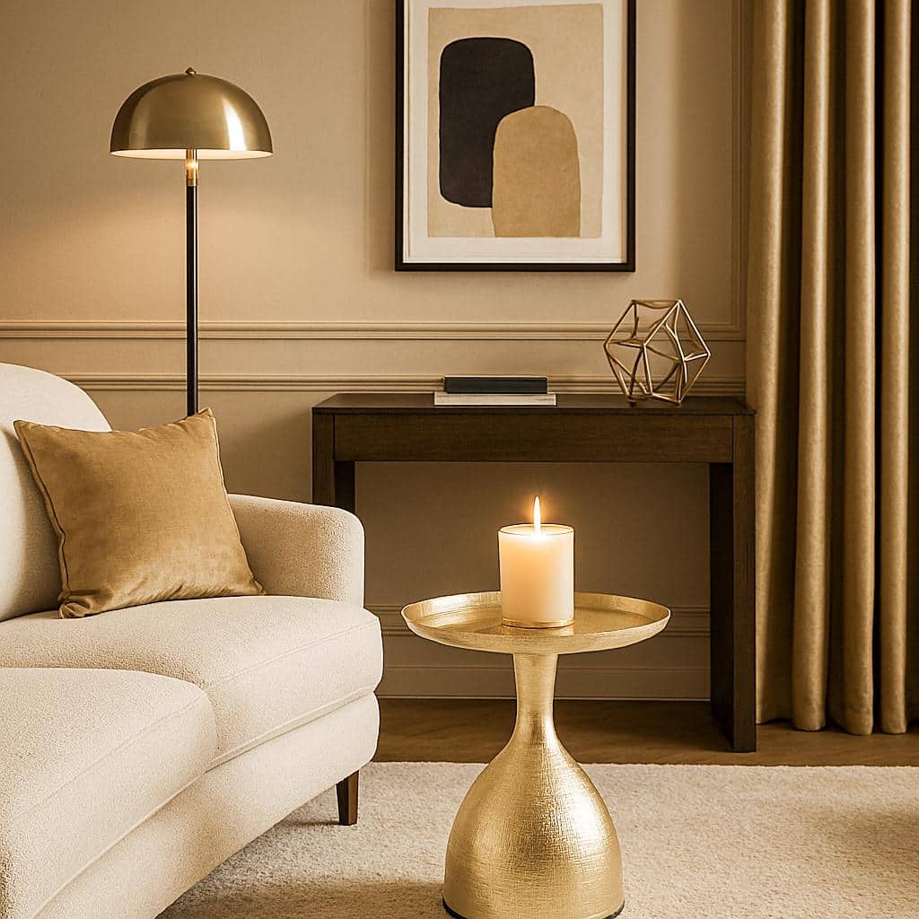 Brass Thathera End & Side Table