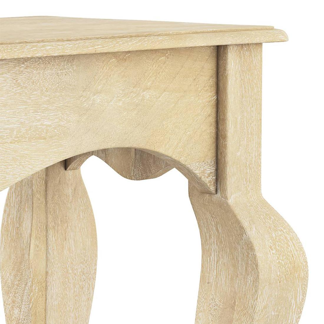 Helena Solid Wood Console Table in Finish