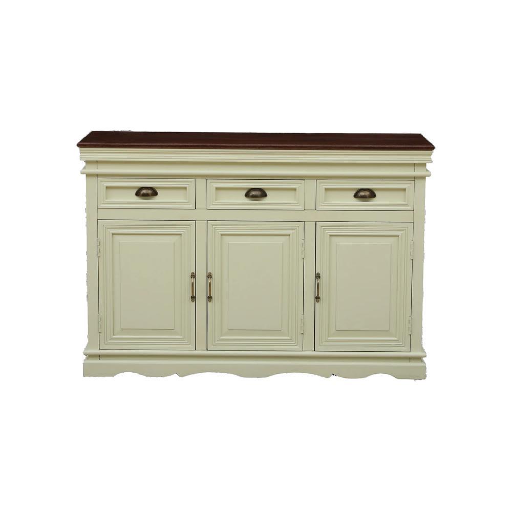 SolidWood Sideboard In Tulip Finish