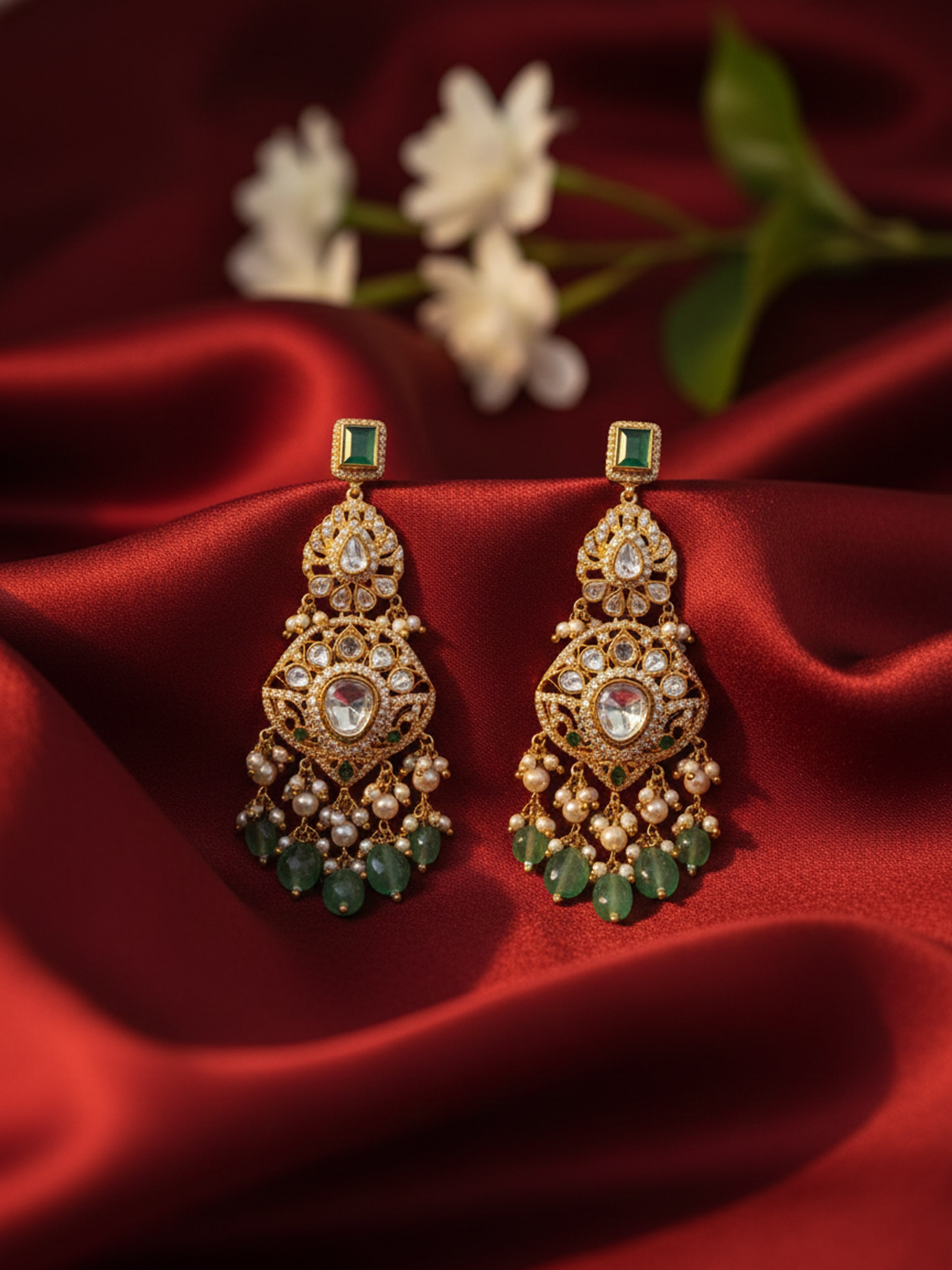 Silver Smithing Drop Earrings