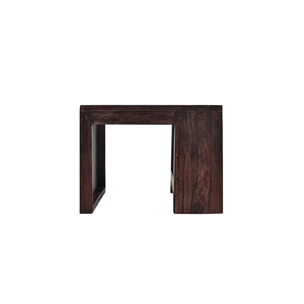 Piante Sheesham Wood Coffee Table In Mahogany Finish