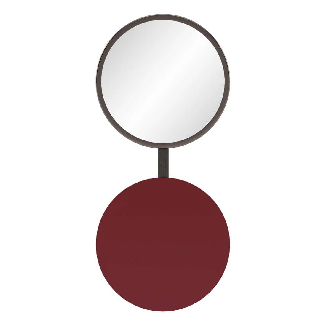 Tomo Metal Mirror Set of 2 In Antique Finish