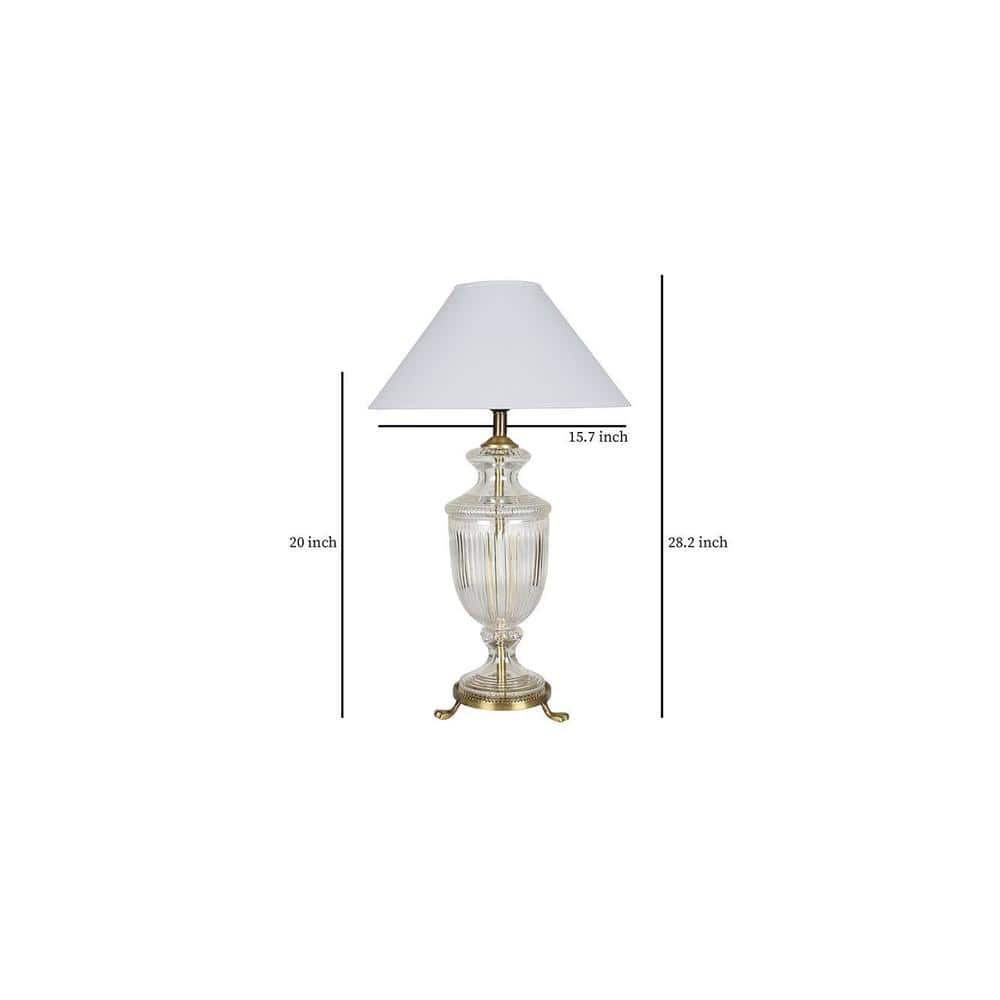 Logan - White Table Lamp