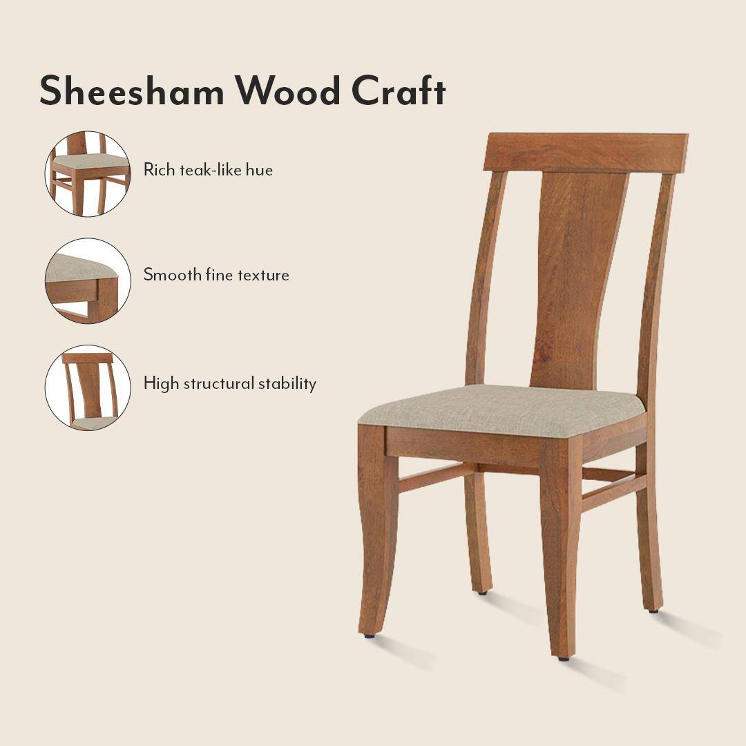 Brighton Square 4 Seater Dining Table With Set Of 4 Fabio Dining Chair