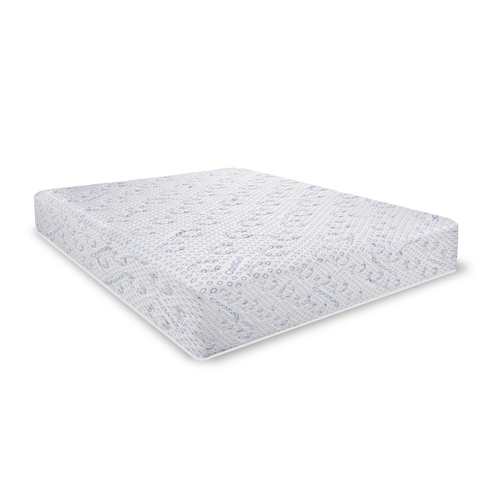 Nirvana Bamboo Fabric with Herb Fresh Technology 7 Zone 6 Inch Single Latex Foam Mattress L x W 72 inch x30 inch