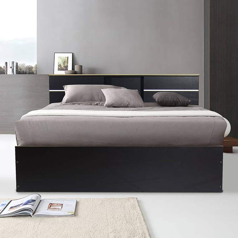 Jaxton Engineered Wood King  Size Bed With Drawer Storage (Laminate Finish) - Direct Factory to Home Private Limited (DF2H)