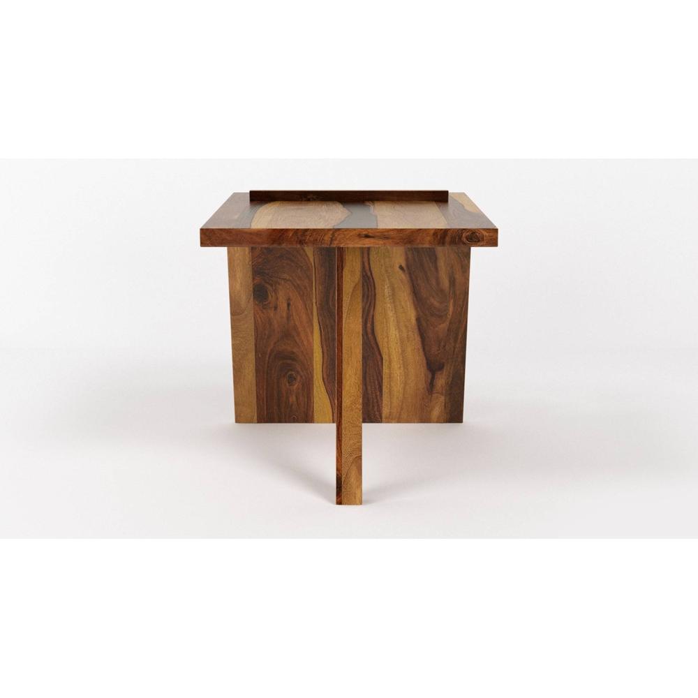 Girli Solid Wood End Table