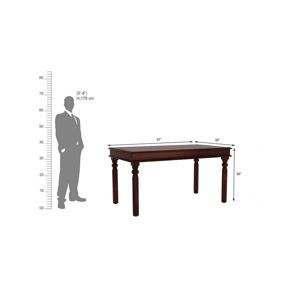 Dyson 6 Seater Dining Set With Rajastani Iron Jali