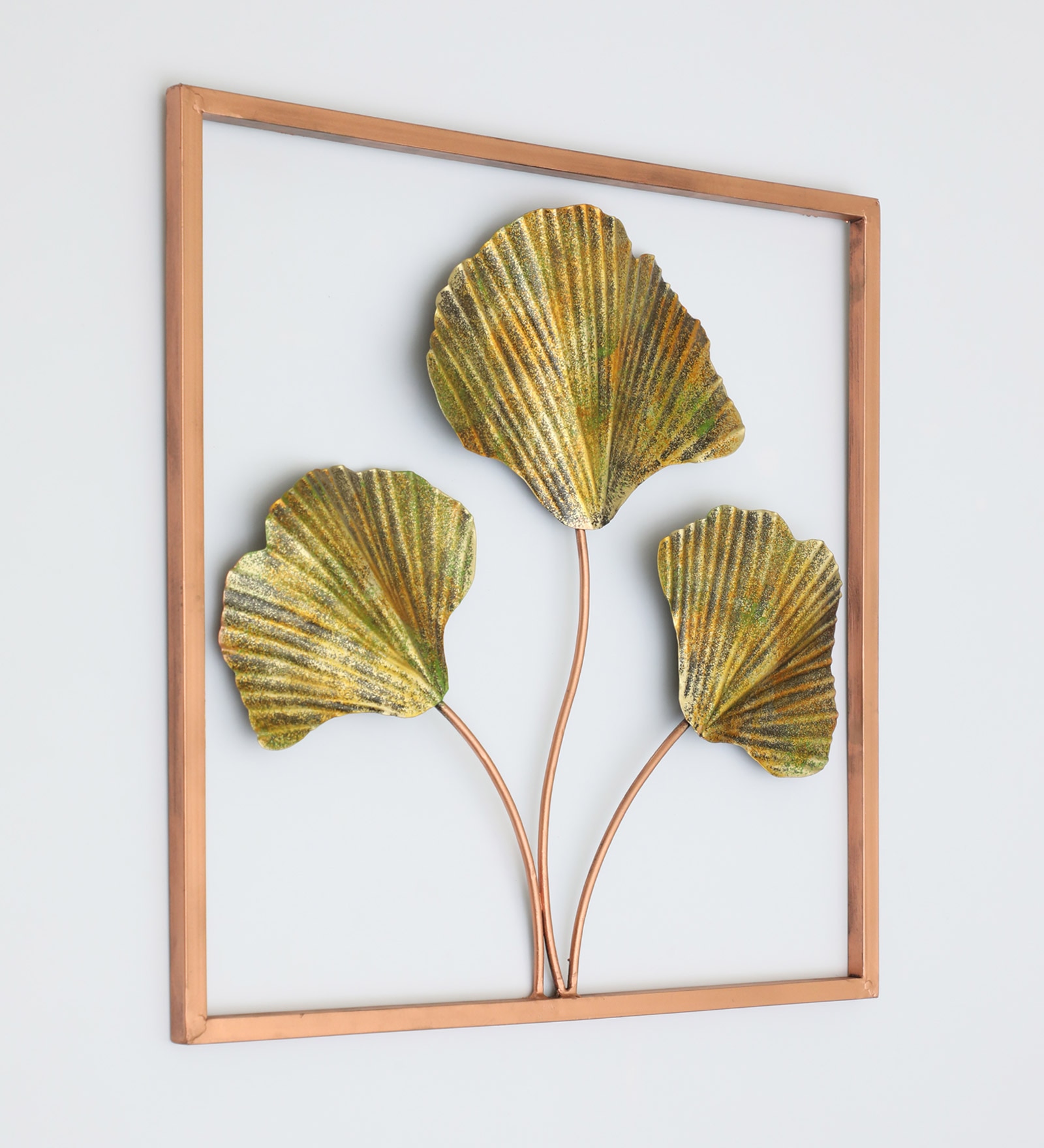 Capa Abstract Metal Wall Decor in Multicolor Set of 1 - Vedas Exports
