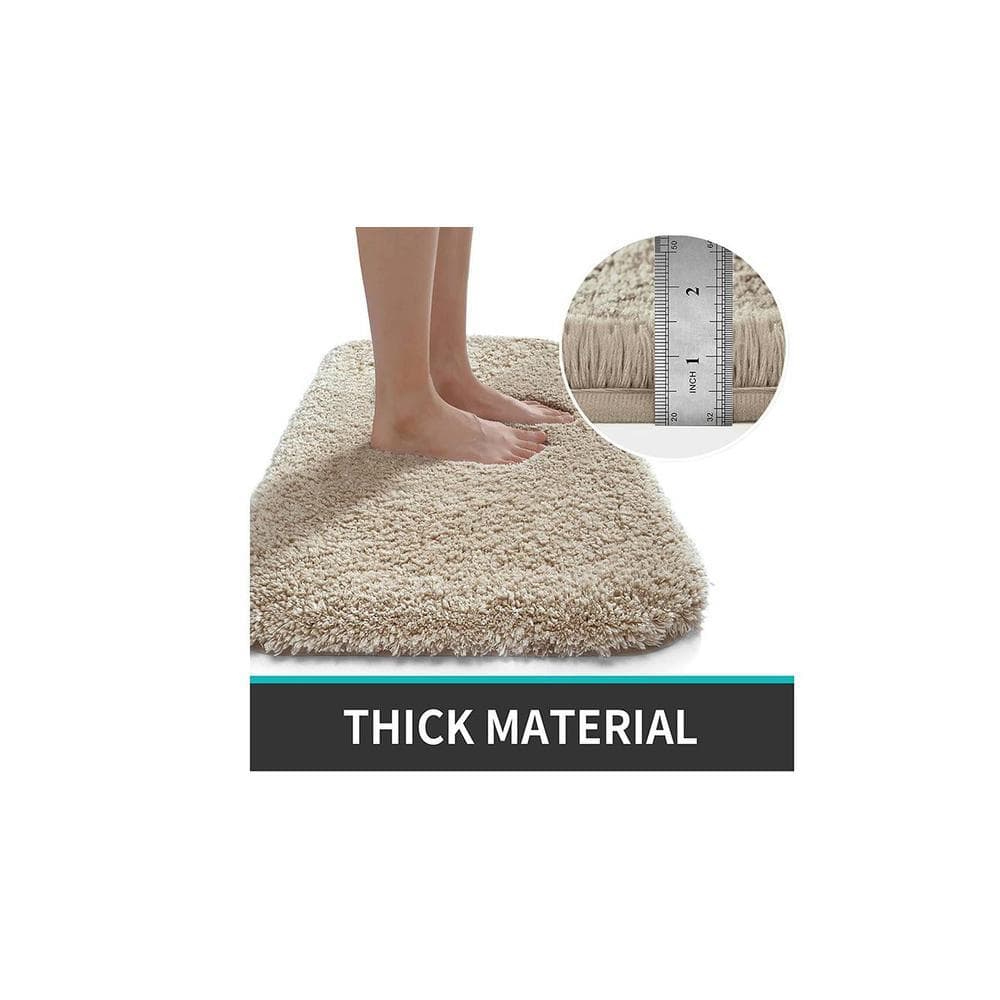 Bathmat 2500 GSM Microfiber Anti Skid Slip Water Absorbent Machine Washable and Quick Dry Vages Mats for Bathroom, Kitchen, Entrance