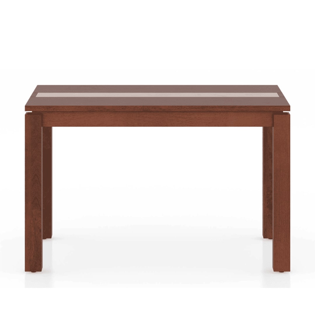Atlas Crest Solid Wood 4 Seater Dining Table In Honey Finish