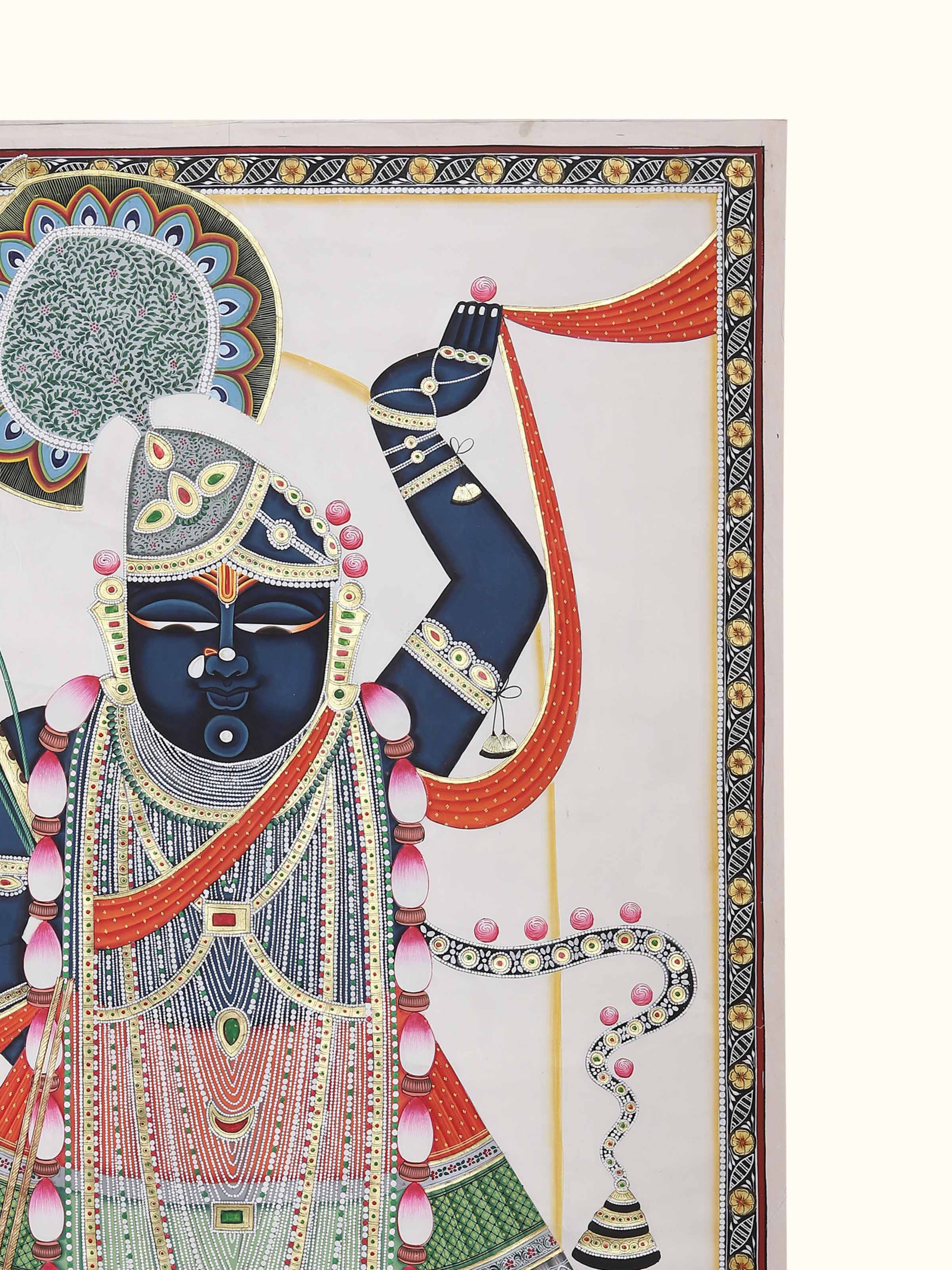 Shrinathji Swaroop Pichwai Painting