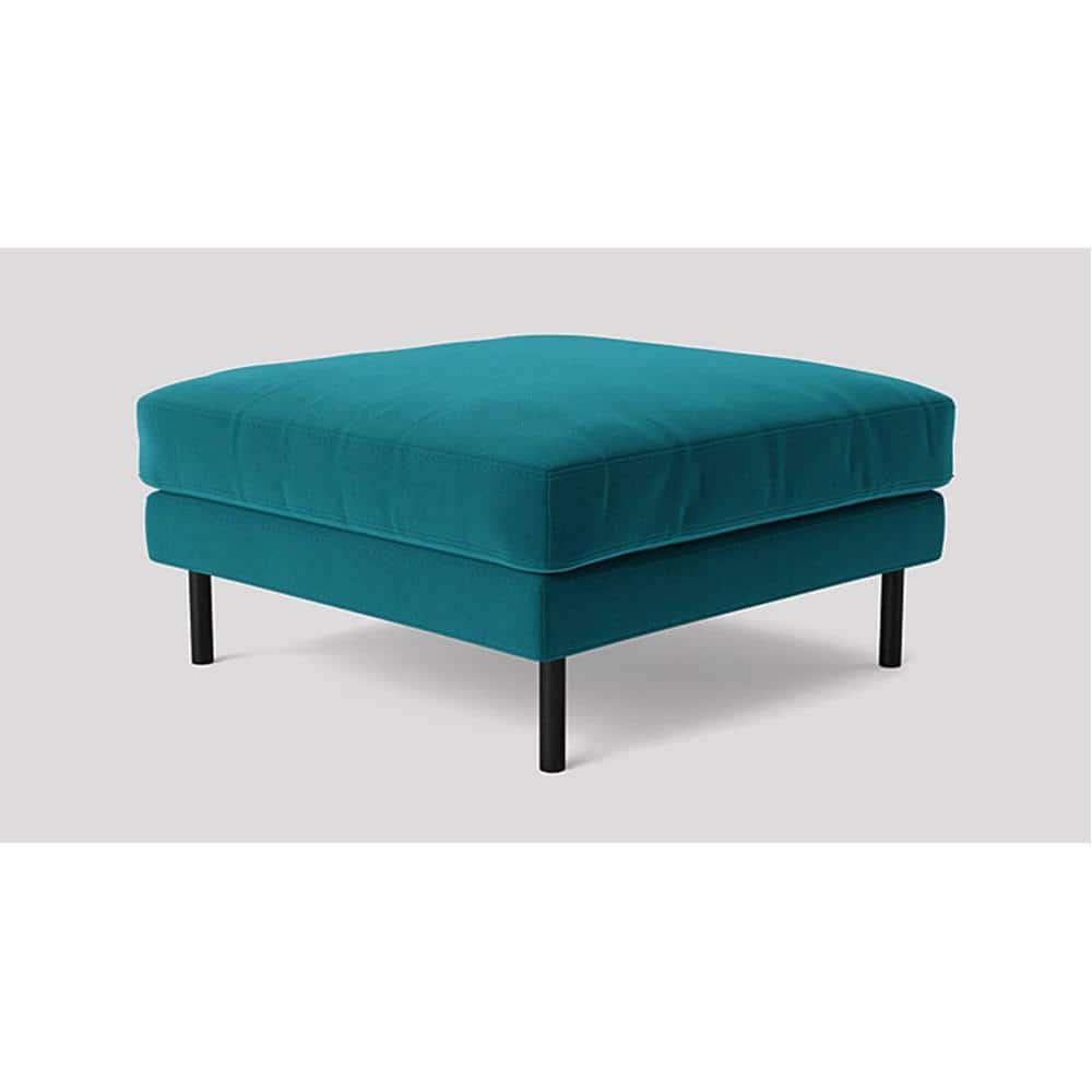 Munich Ottoman Color in T Blue