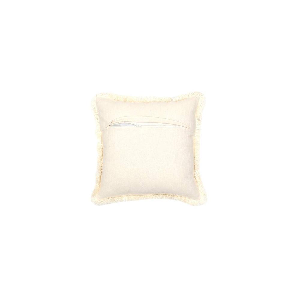 Matsya Beige Abstract Cotton Cushion Cover Set Of 2