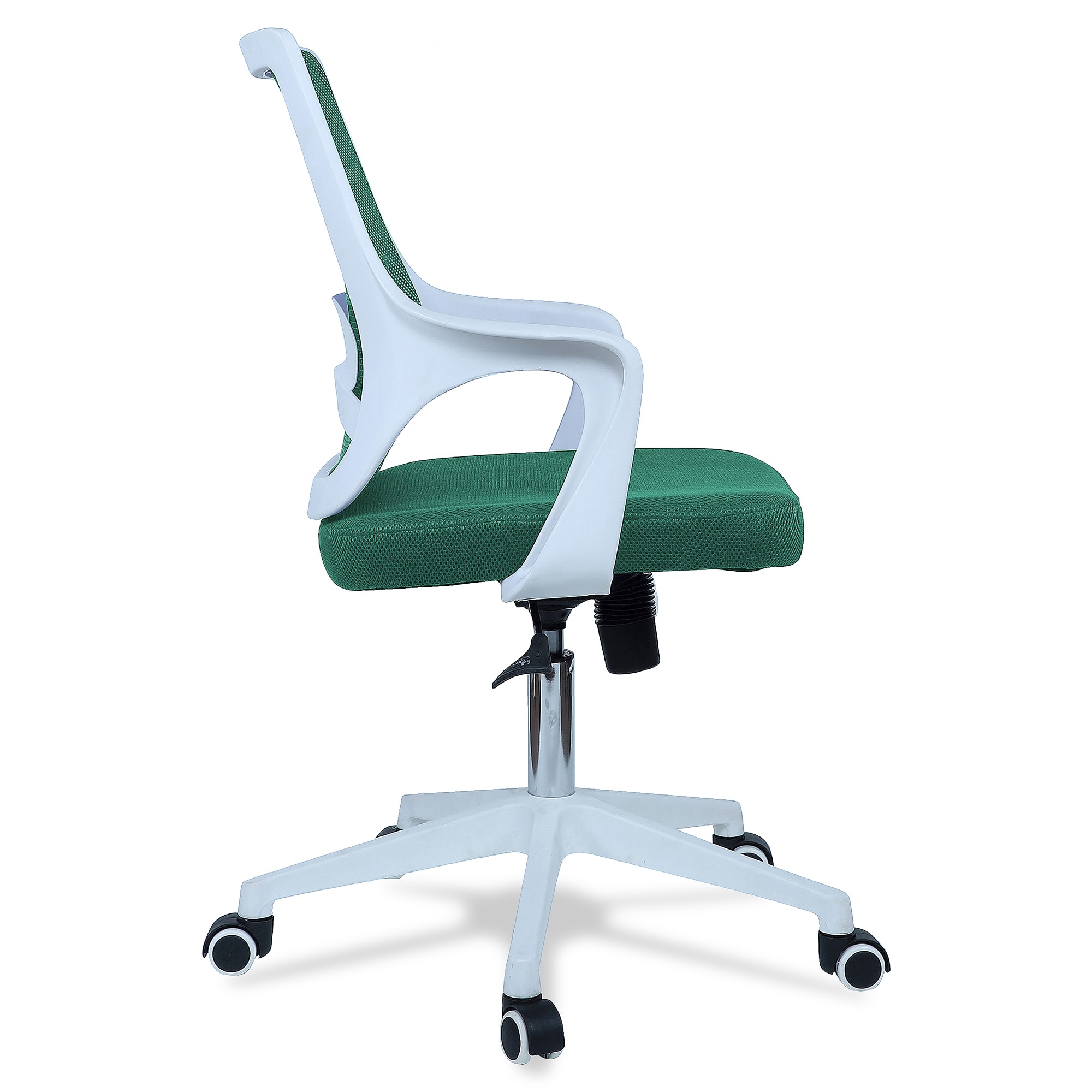 Xeanea Mid Back Ergonomic Chair in Dark Green Colour