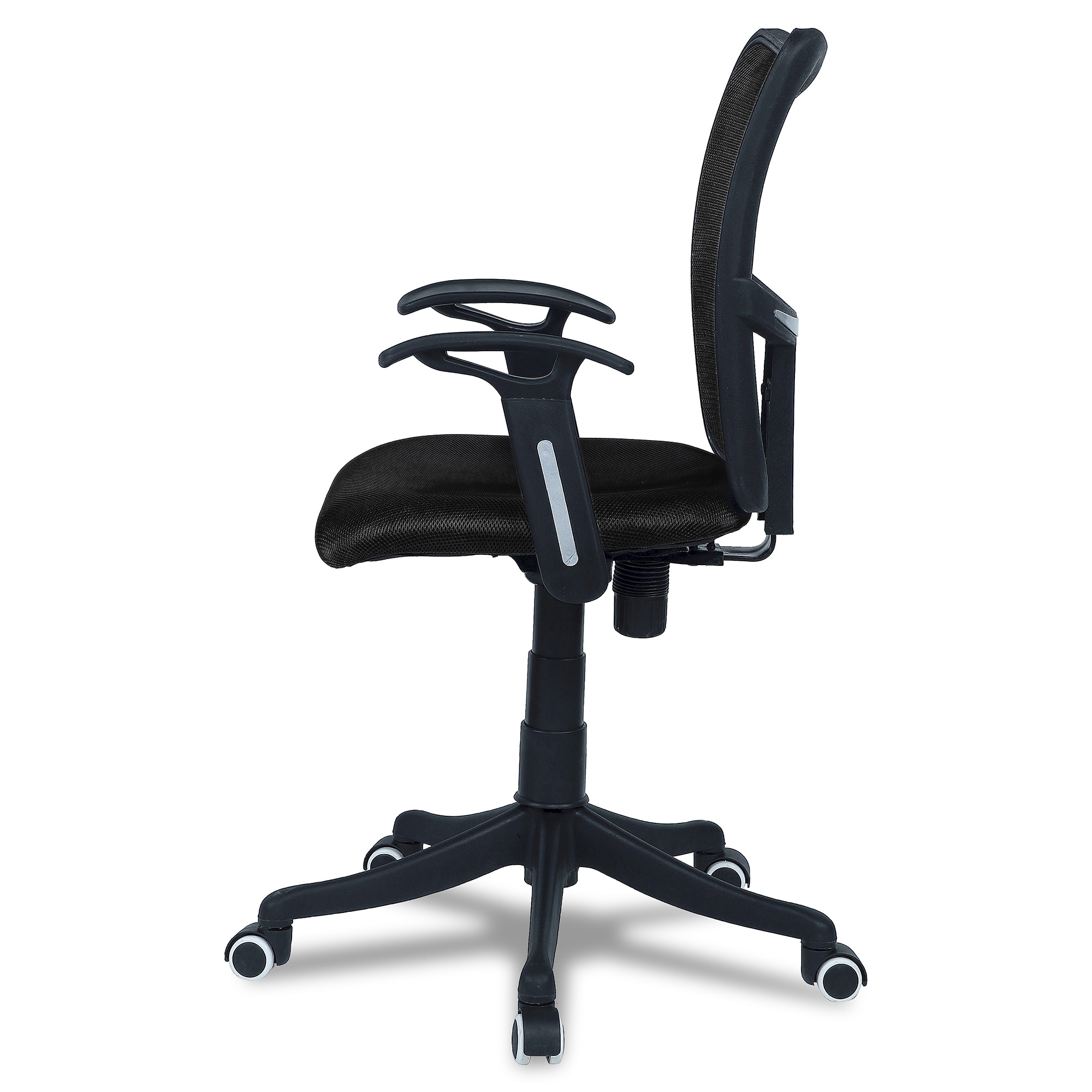 Eexcaeal Mid Back Ergonomic Chair in Black Colour