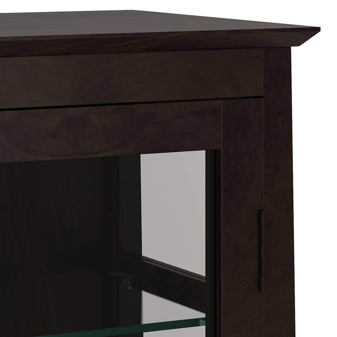 Satori Solid Wood Bookshelf in American Walnut Finish