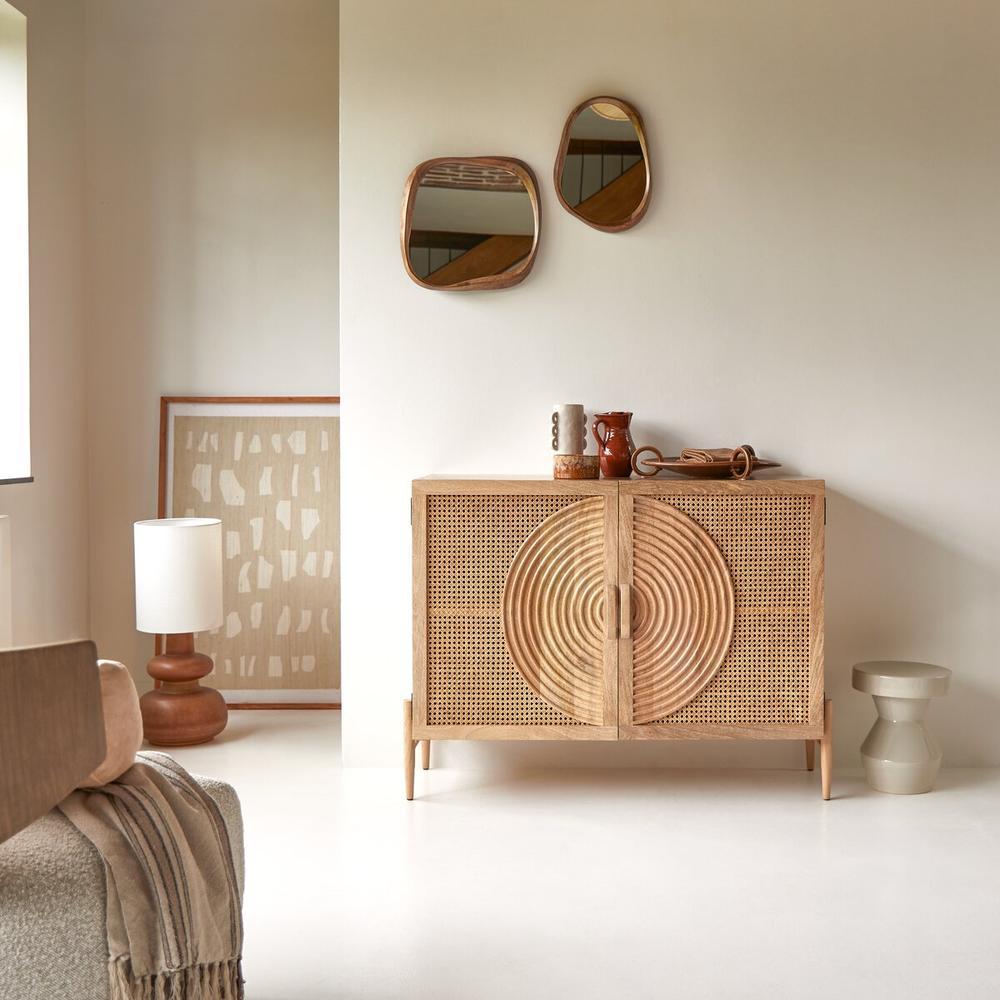 Galatea 2 Door Sideboard Cane Door