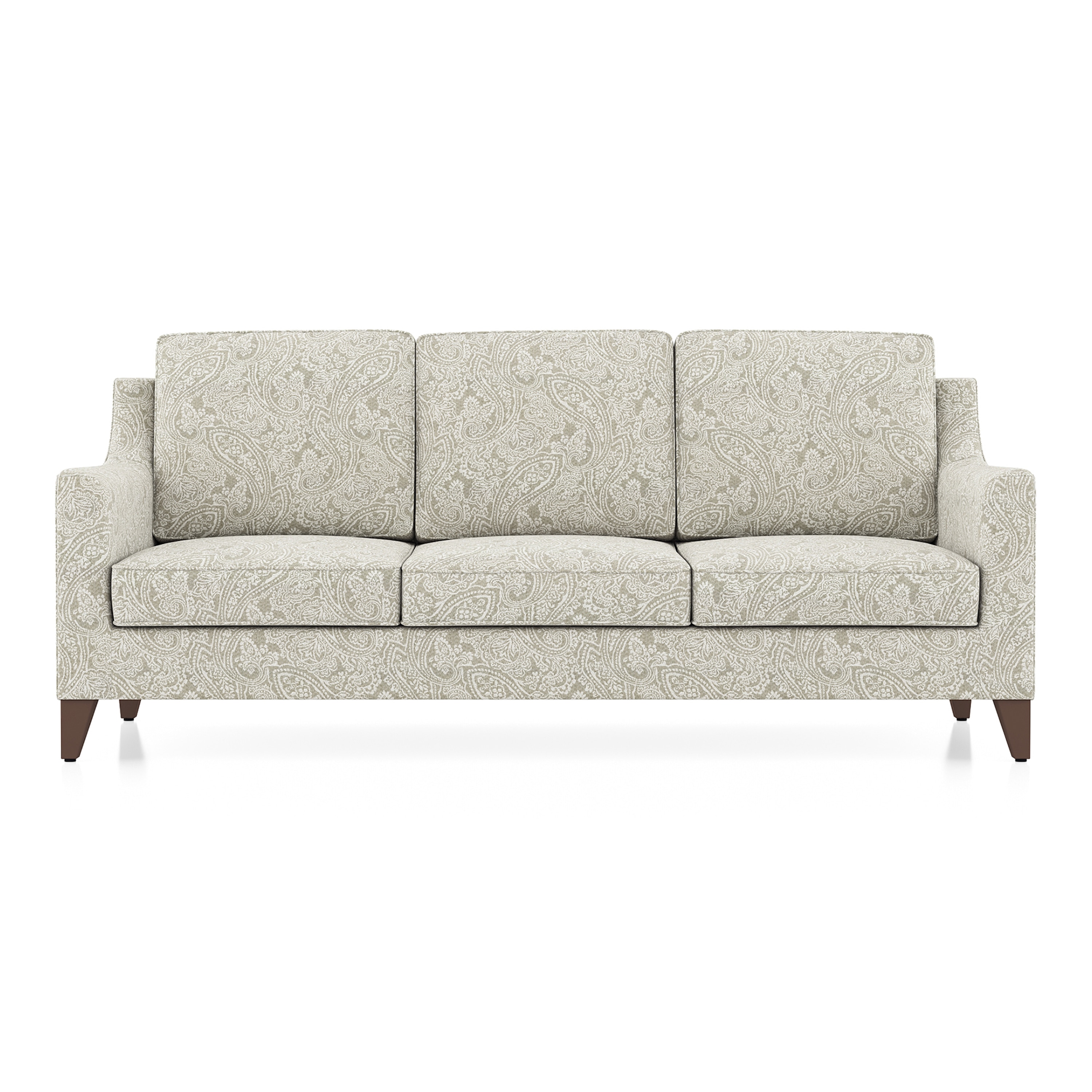urban ladder Abbey Sofa (Colour : Monochrome Paisley, Cushion : Soft, Seating Capacity : 3 Seater)-picture-17