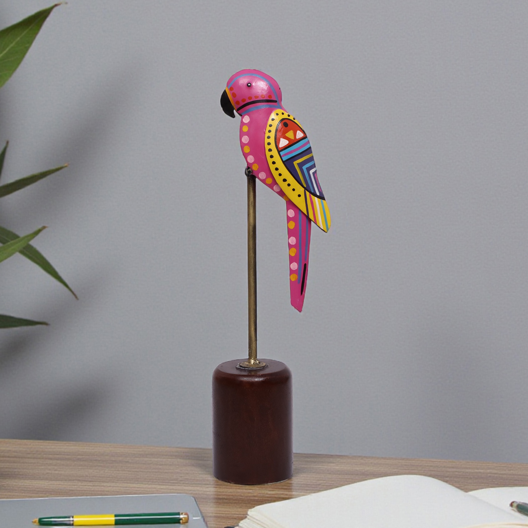 Pihu Metal Showpiece in Multicolor - Vedas