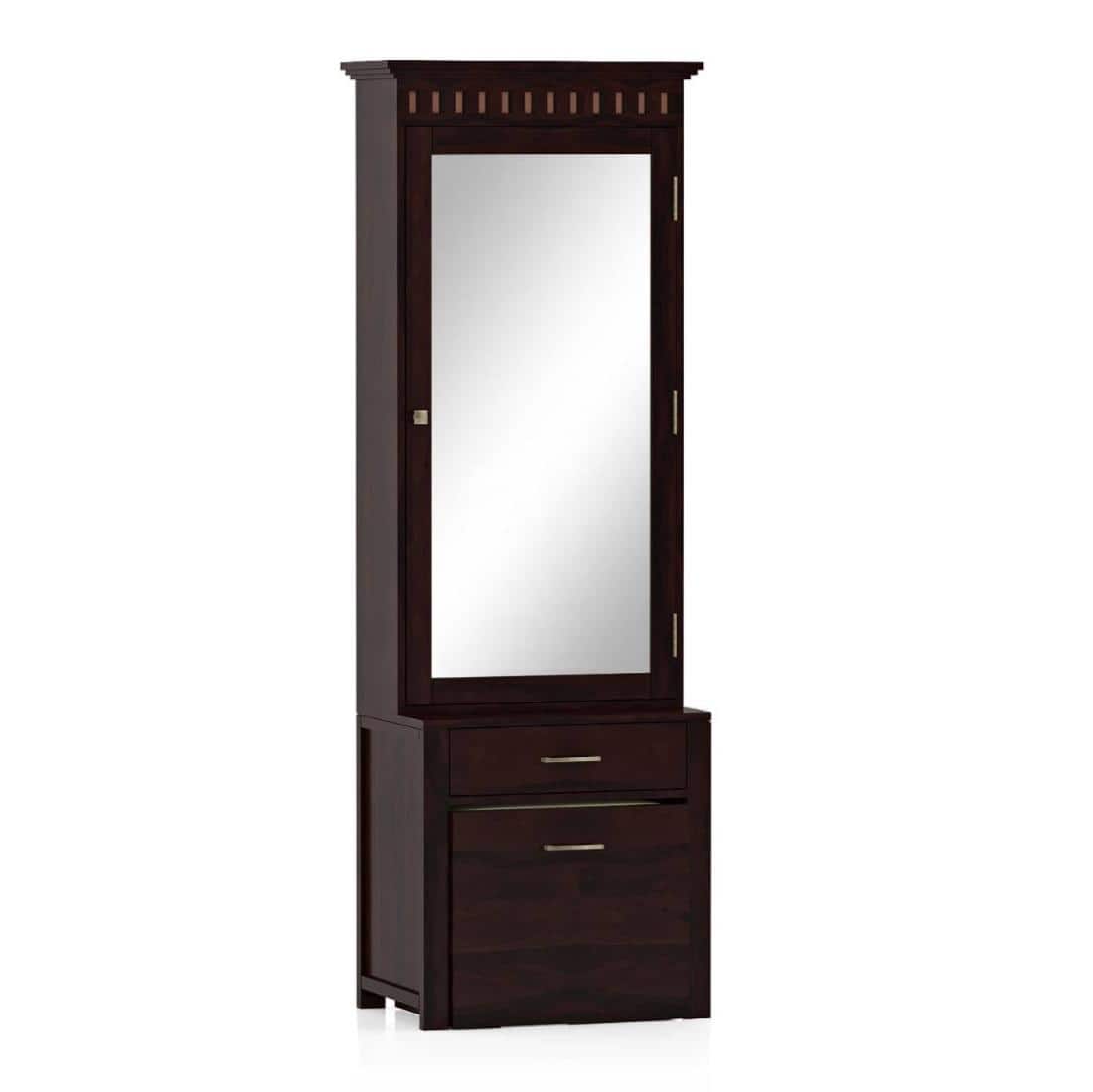 Fidora Dressing Table With Stool Color Mahogany