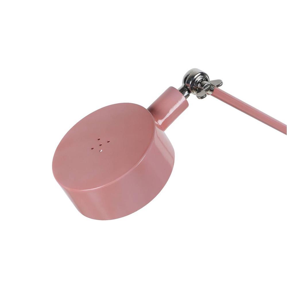 Elven - Pink Matte Pink Iron Tripe Adjustabel Study Lamp