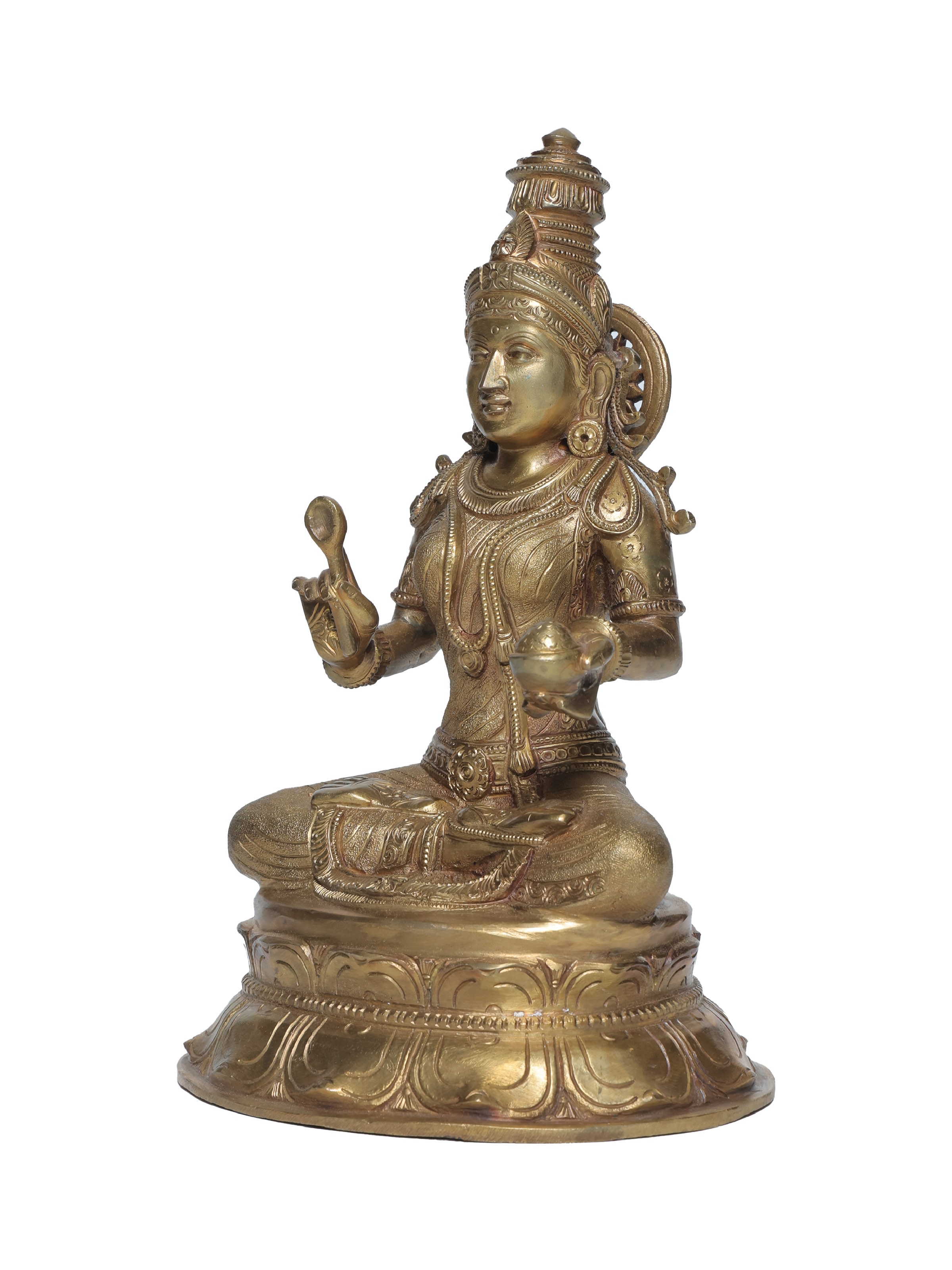 Bronze Cast Annapurneshwari Idol