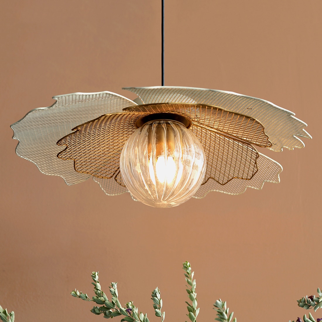 Keshi Handcrafted Hanging Lamp Big