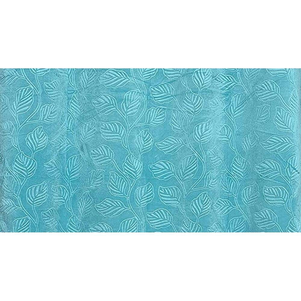 Velvet embo Pack of 2 Blackout Long Door Curtains