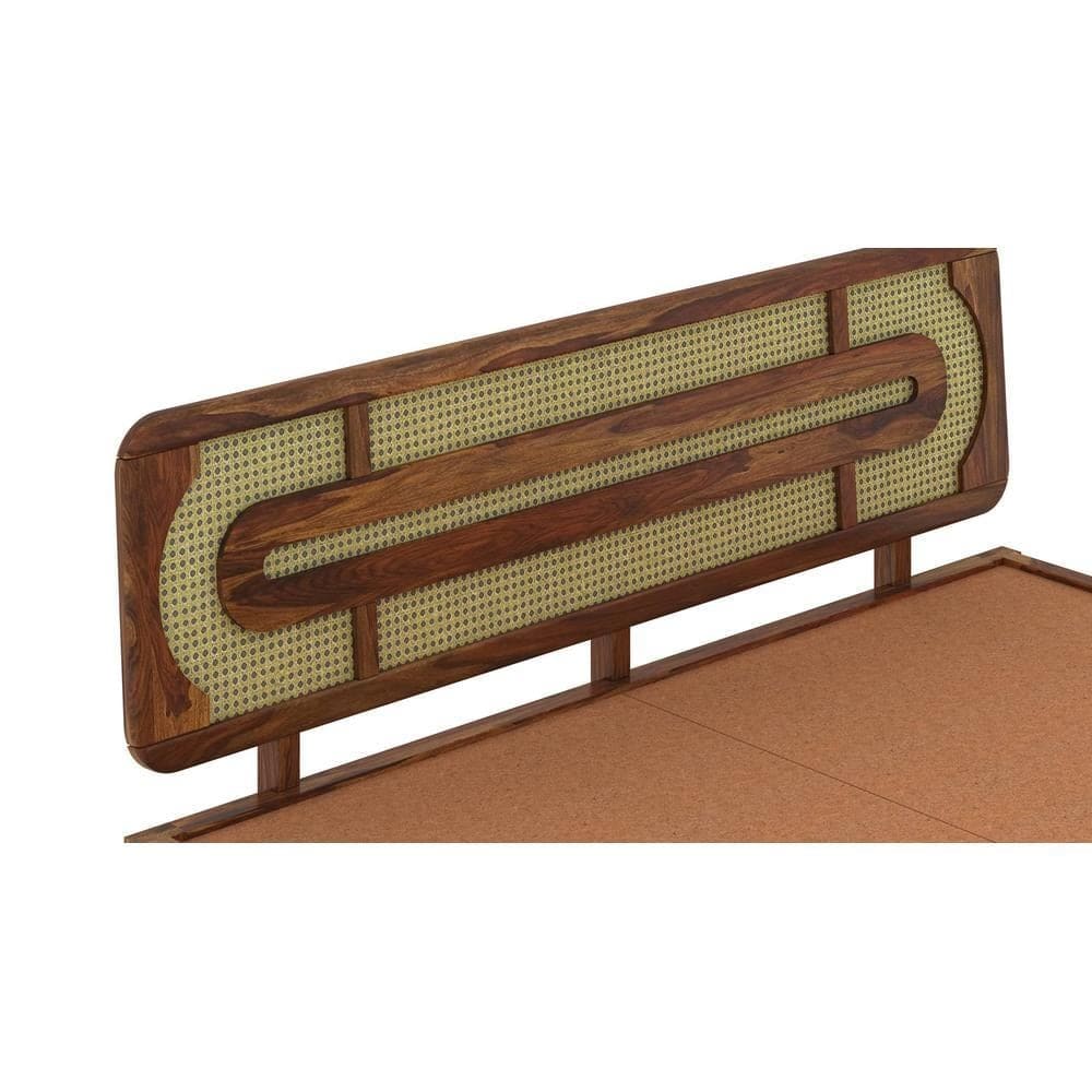 Seaside Escape Solid Wood King Size Box Storage Bed