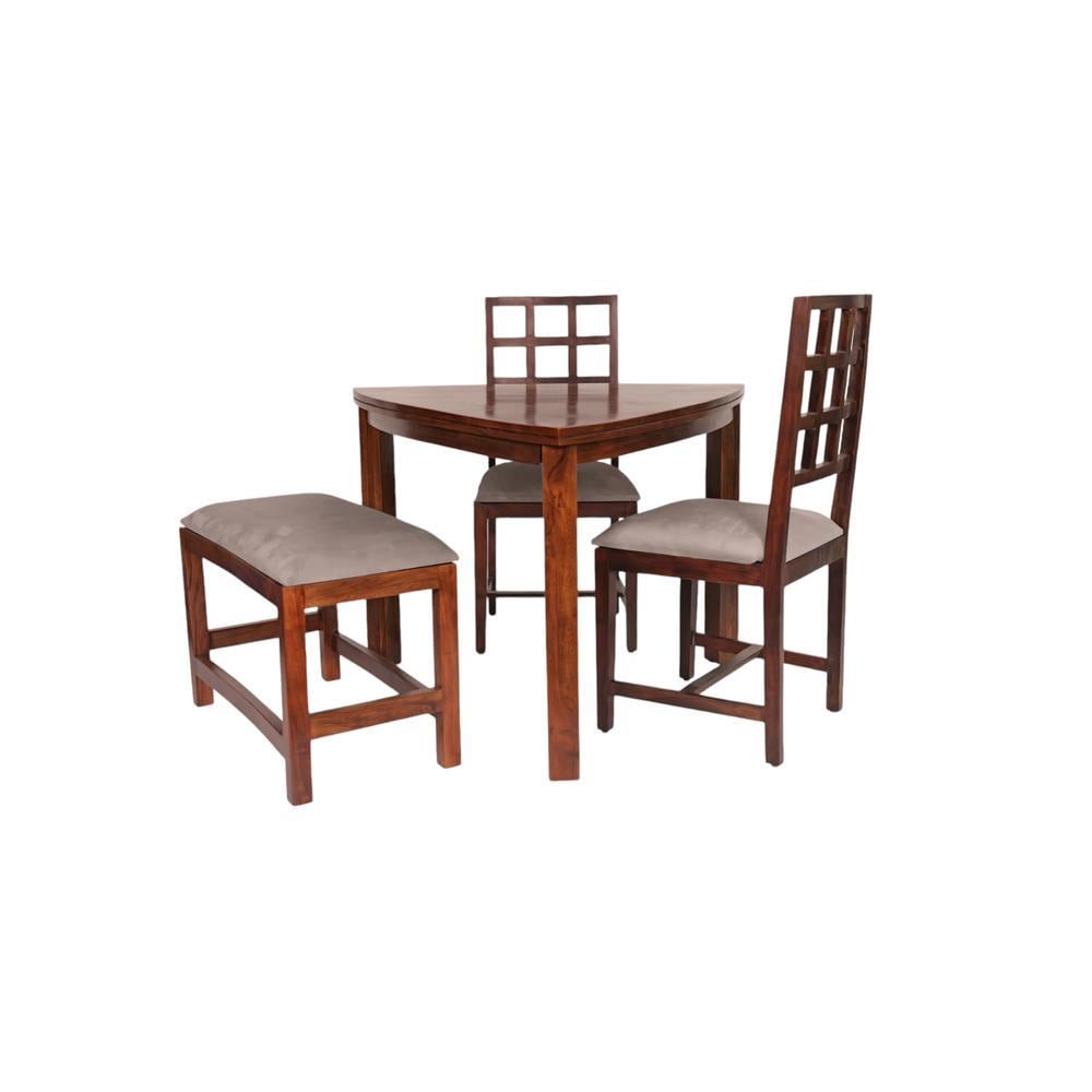 taffy solid wood  4 seater Dining table in  Provincial Teak