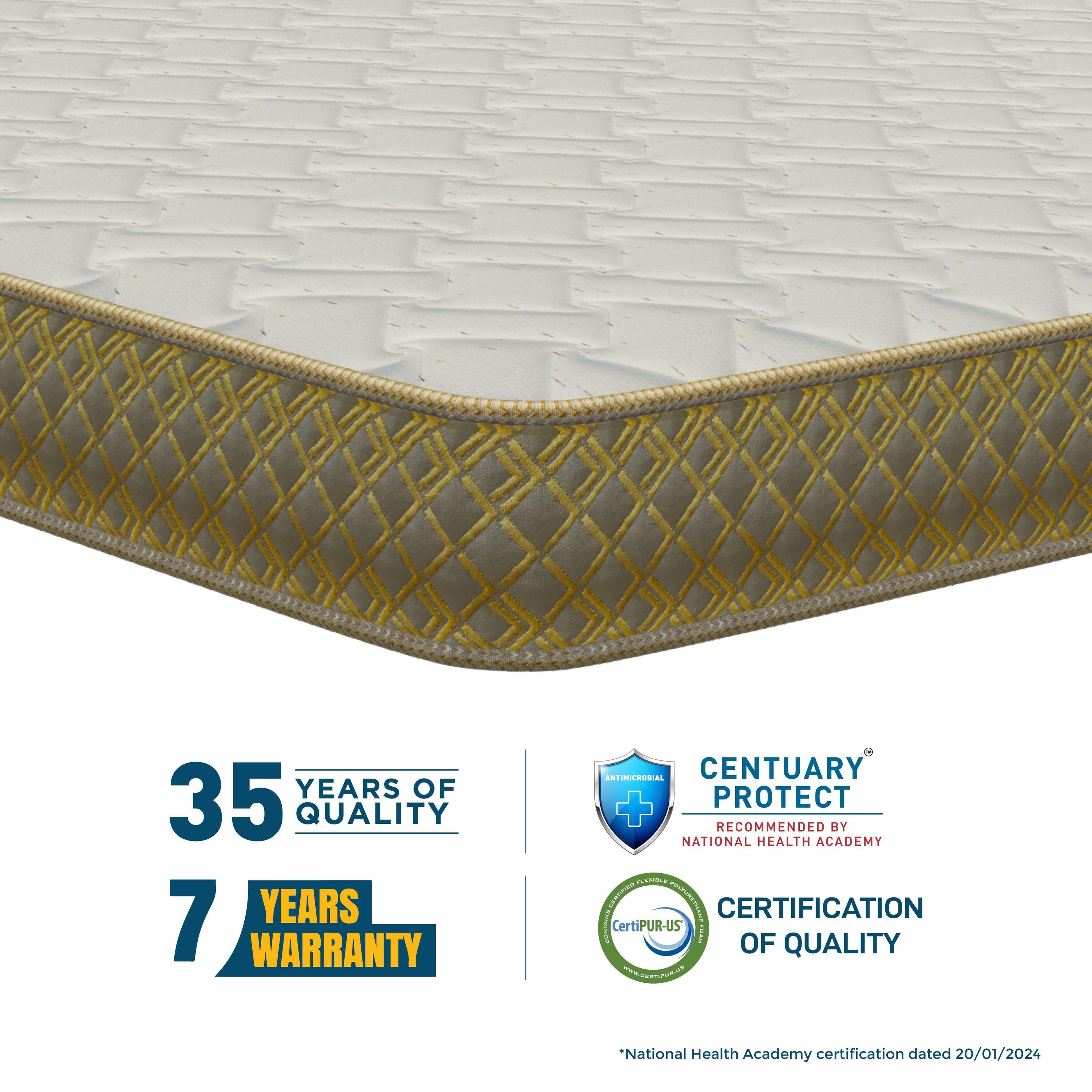 Softopedic - Reversible Foam Mattress (75 x 36 in, 6 Inches)