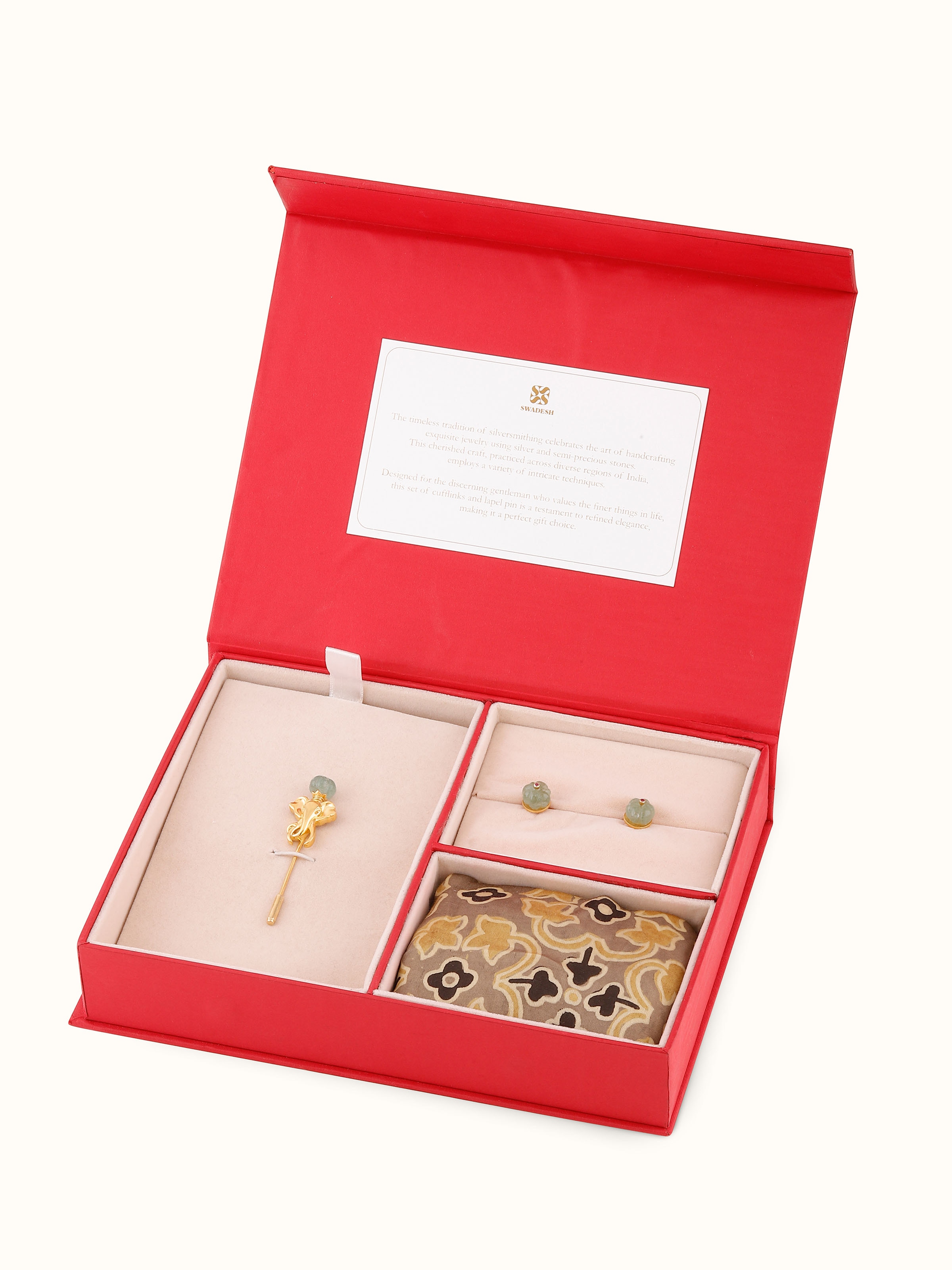 Silver Smithing Silver Mens Gift Box