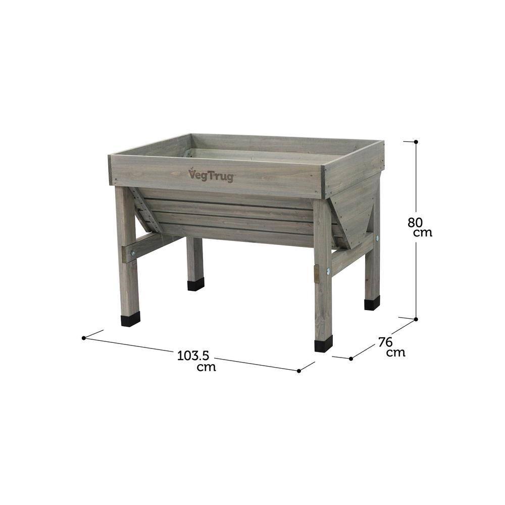 VegTrug Classic Small 1m Grey Wash