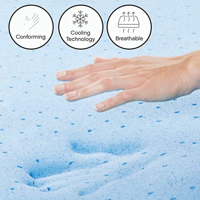 Dreamer Orthopaedic Memory Foam Dual Comfort Mattress (78 x 72 in, 6 Inches)