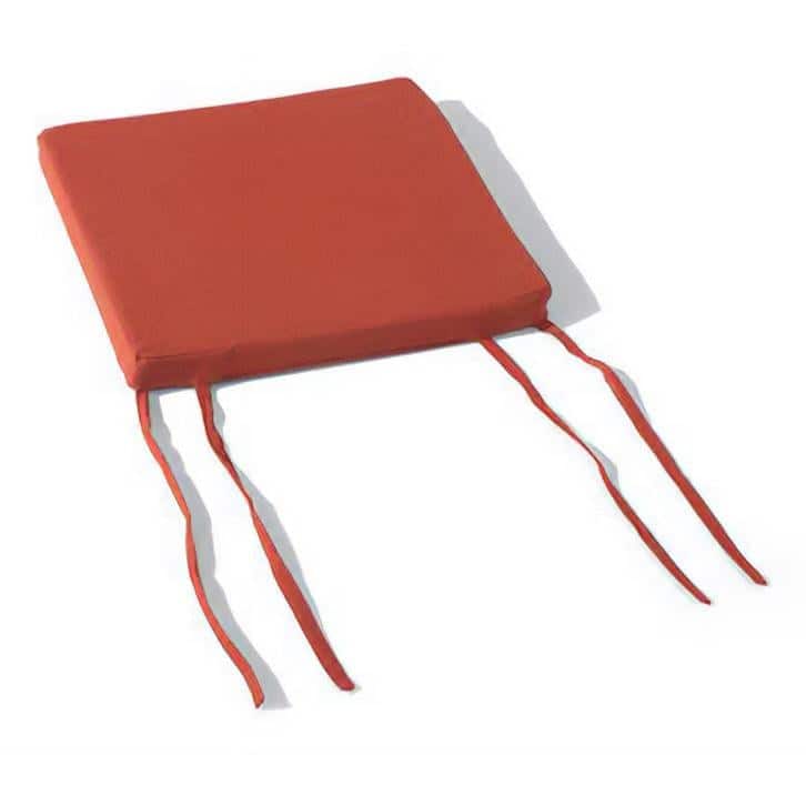 Puco Seat Cushions Set of 2 in Burnt Orange Coilour