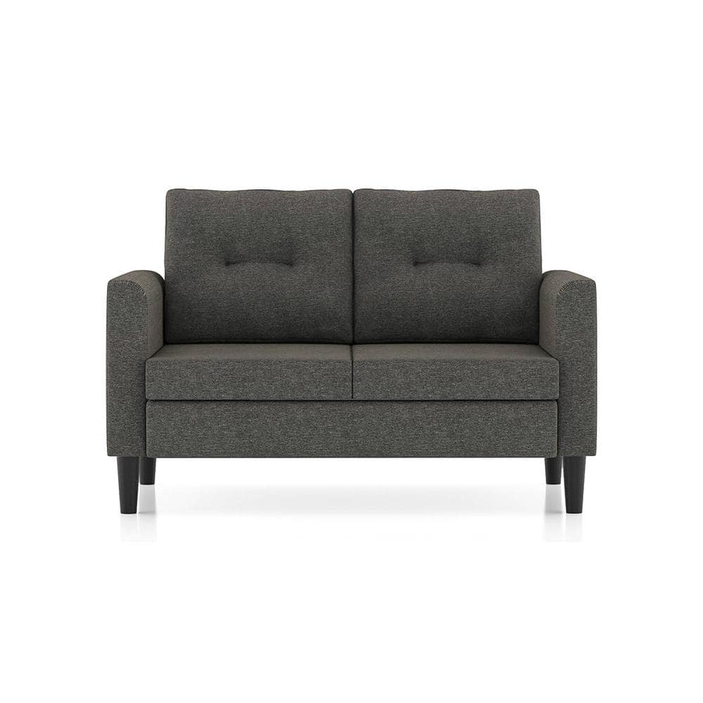 Winston 2 Seater Fabric Sofa (Slate Grey)