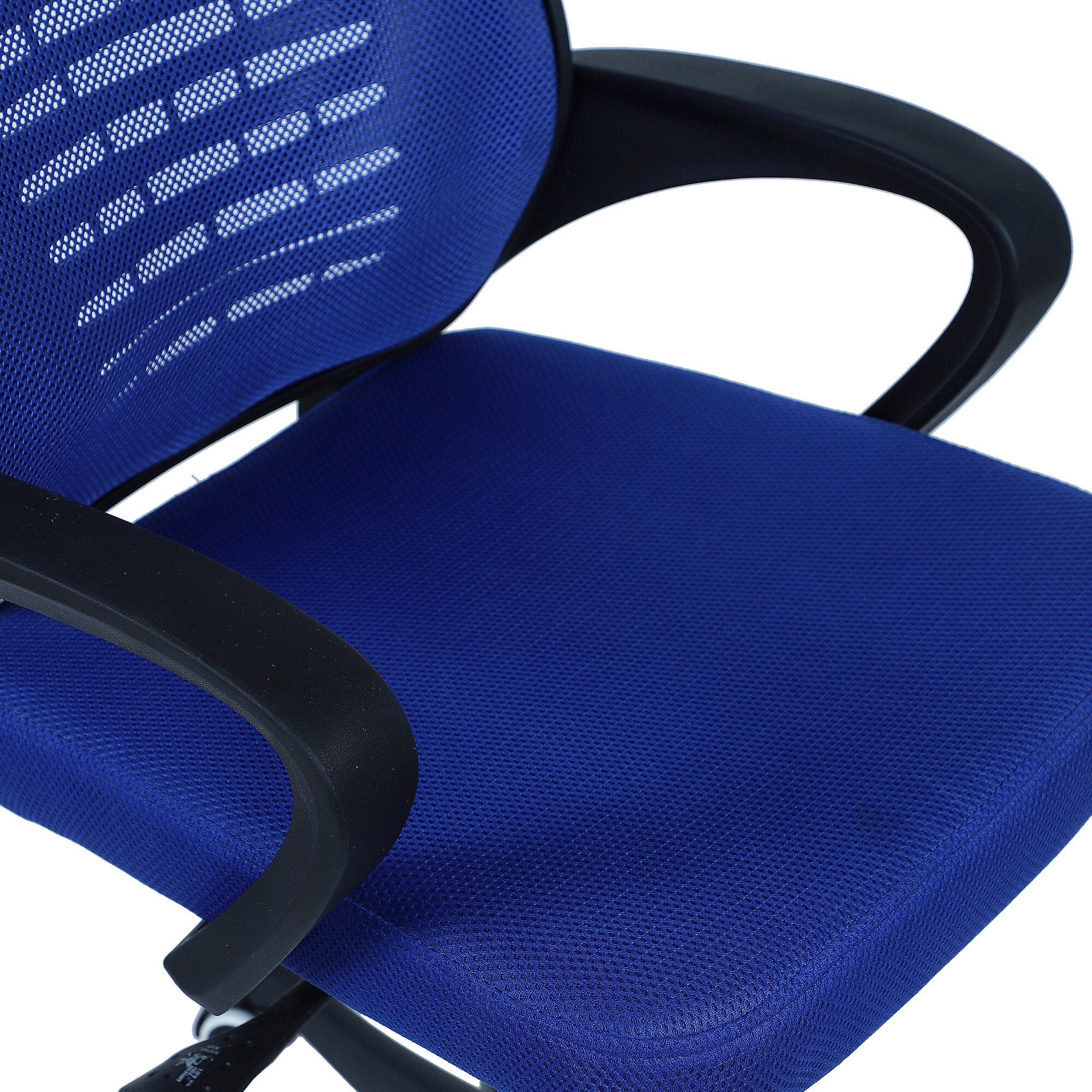 Diicea Mid Back Ergonomic Chair in Blue Colour