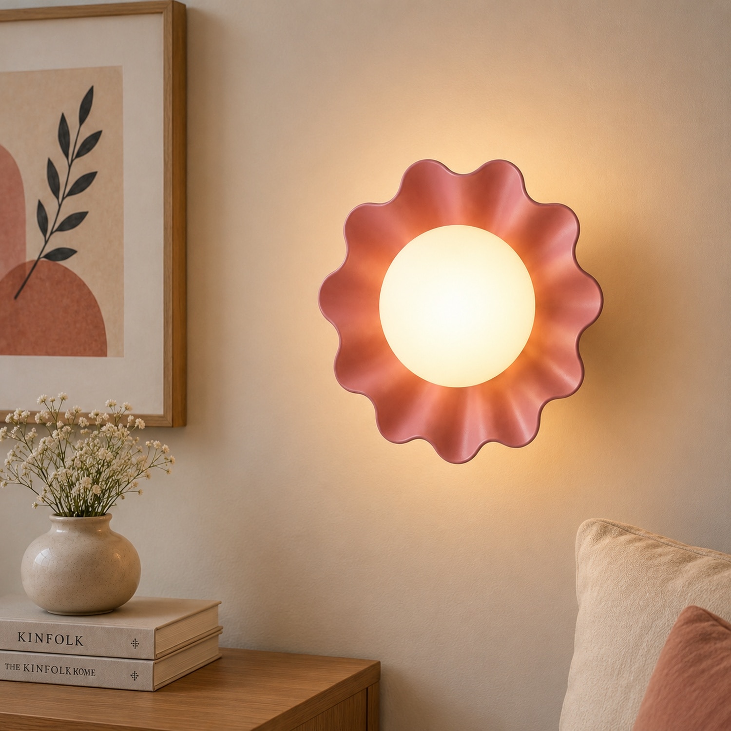 pristine interiors Pink Wall Lamp-picture-15