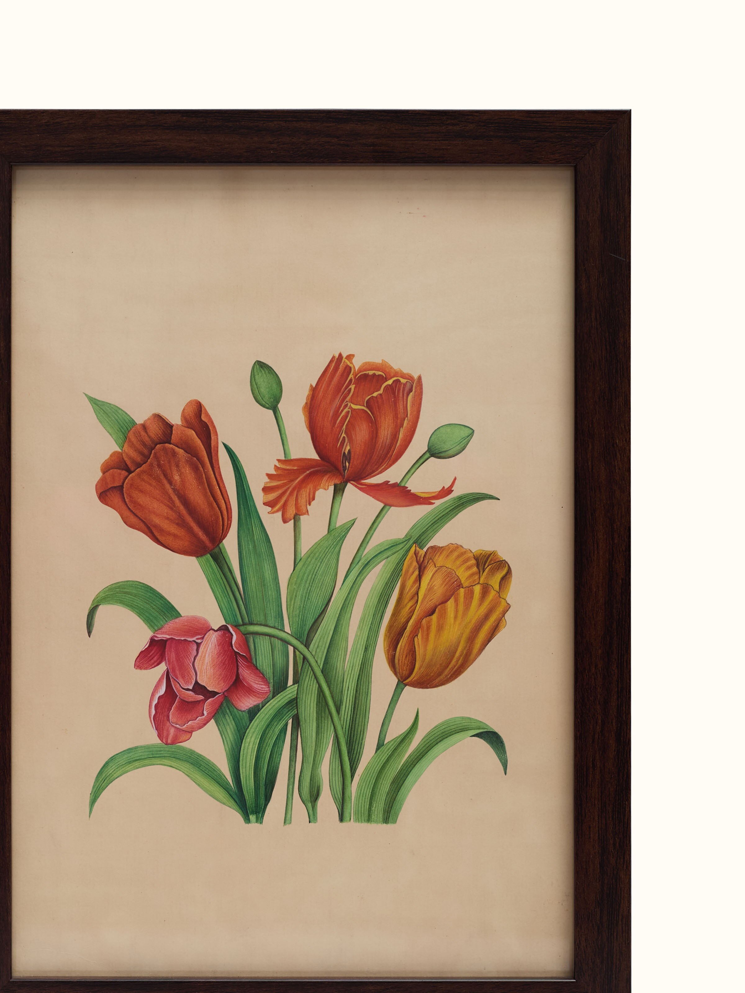 Flower Miniature Painting