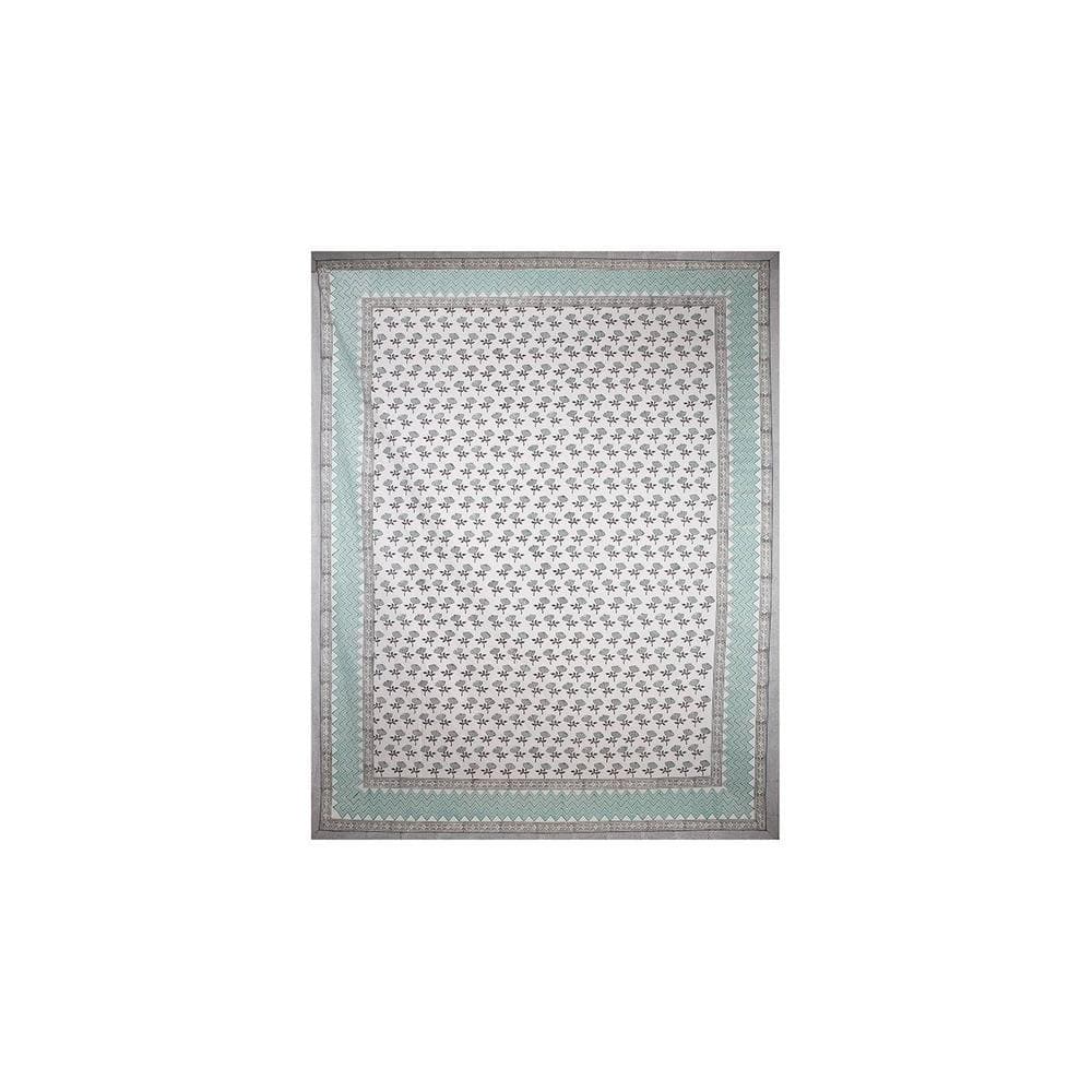 Ryan Multicolor Abstract 150 TC Cotton Double Size Bedsheet with 2 Pillow Covers