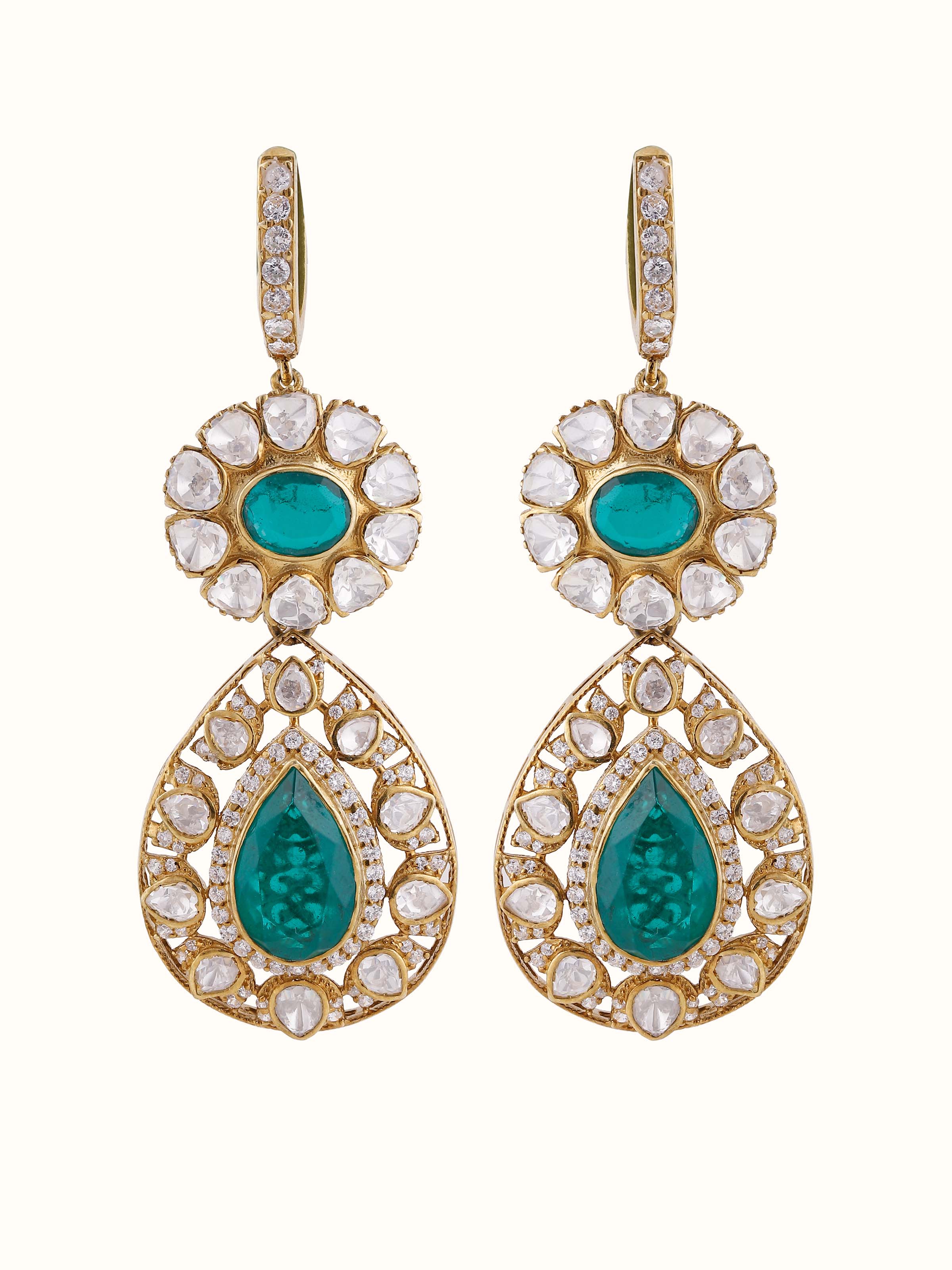 Silver Smithing Drop Earrings