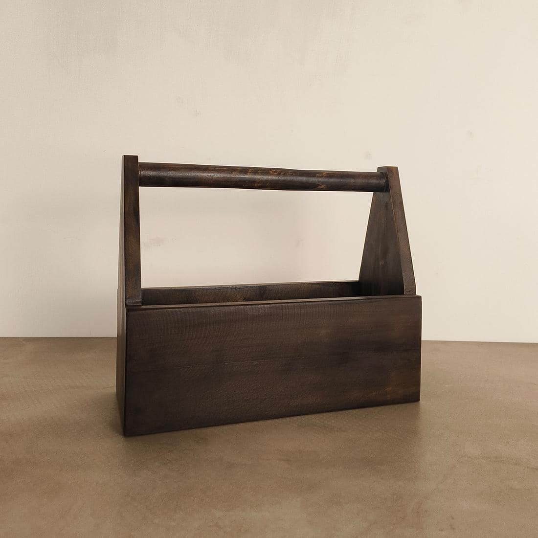 Emily Wooden Bottle & Cutlery Holder