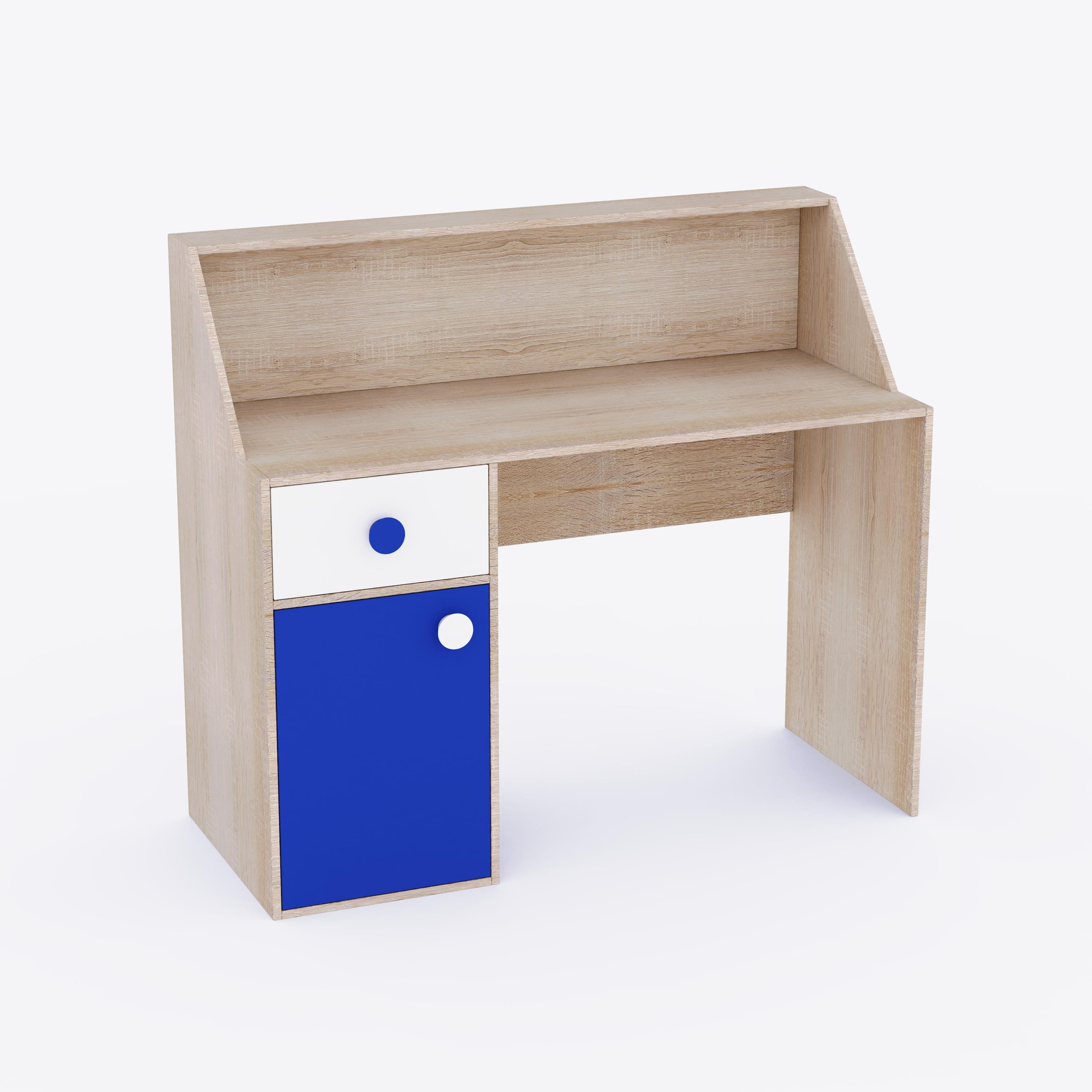 Elementary Study Table In Oak Colour