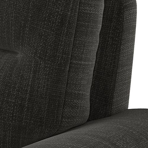 Adelaide Premium 2 Seater Fabric Sofa in Graphite Grey Colour