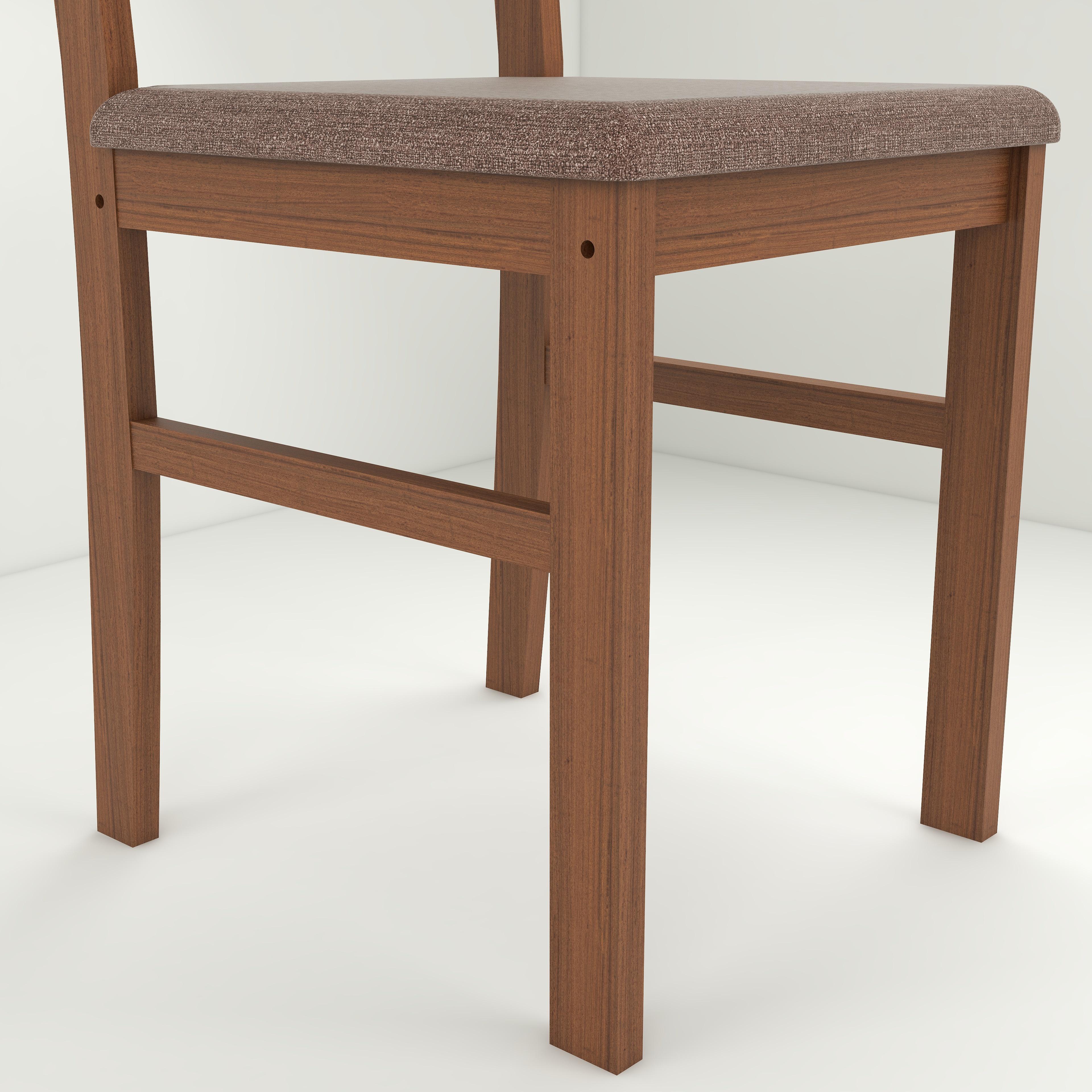 Seattle Starter Dining Set 1+4 (Rubberwood, Antique Oak Finish)