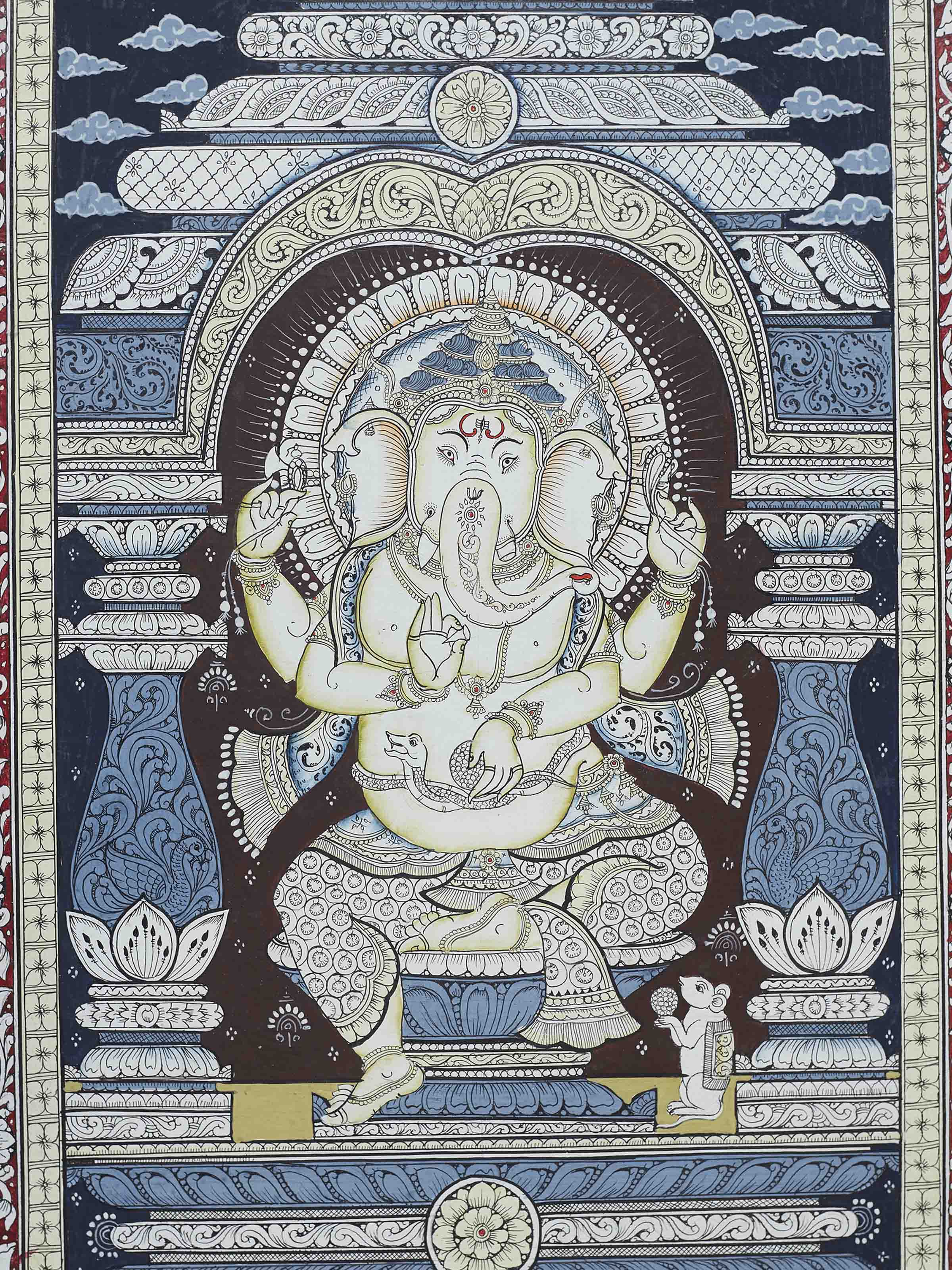 Ganesha Pattachitra Painting