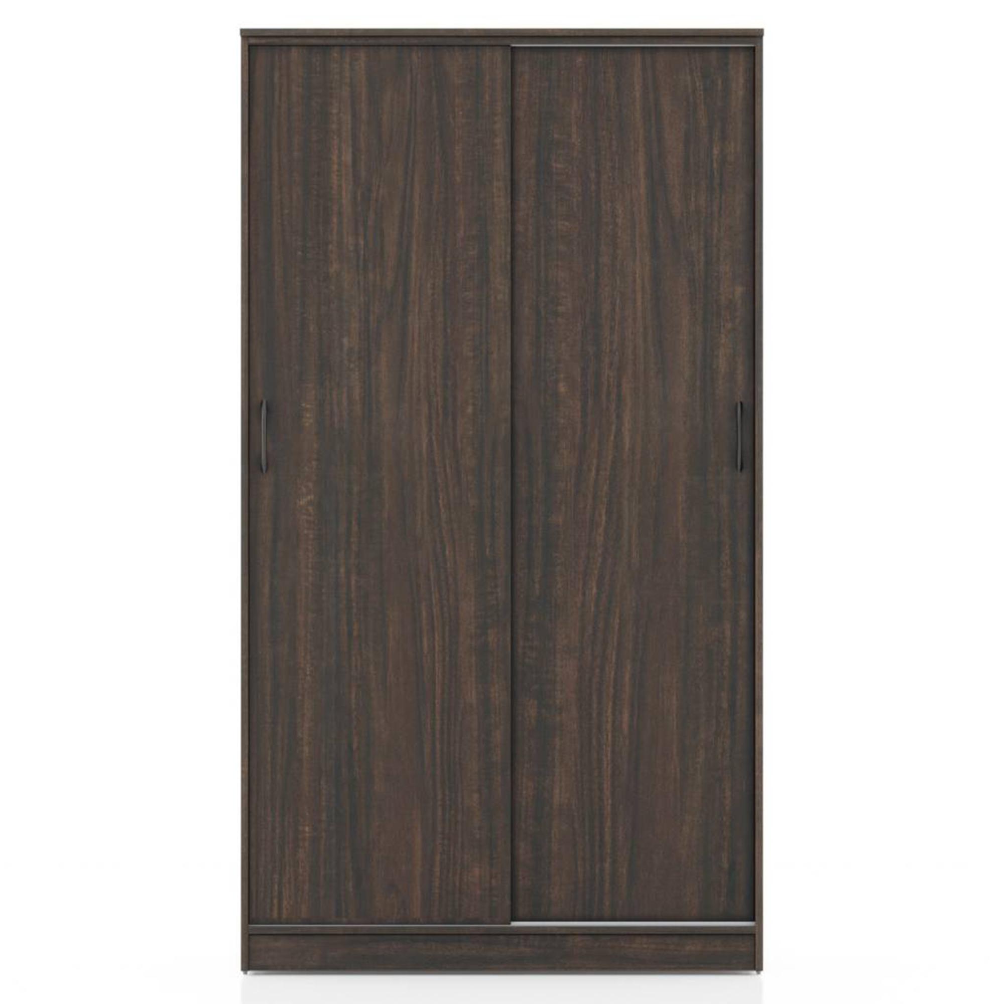 Jaden Engineered Wood 2 Door Sliding Wardrobe Without Mirror