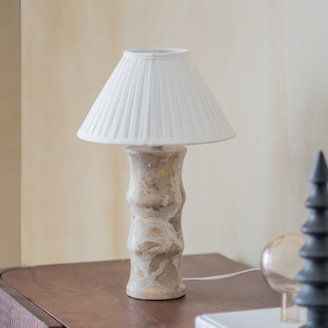 Halo Small Handcrafted Table Lamp - Orange Tree